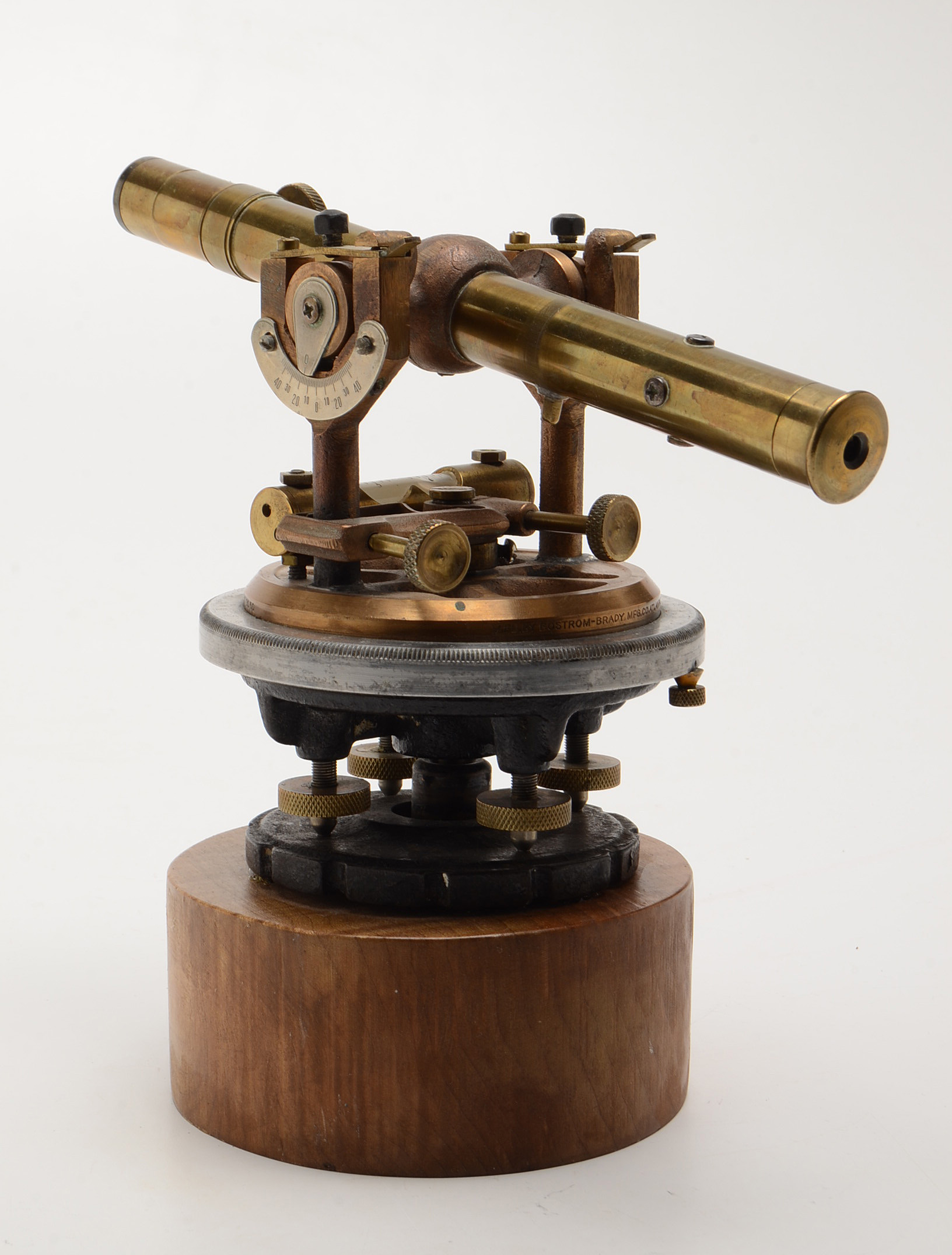 Bostrum-Brady Brass Surveyor's Transit
