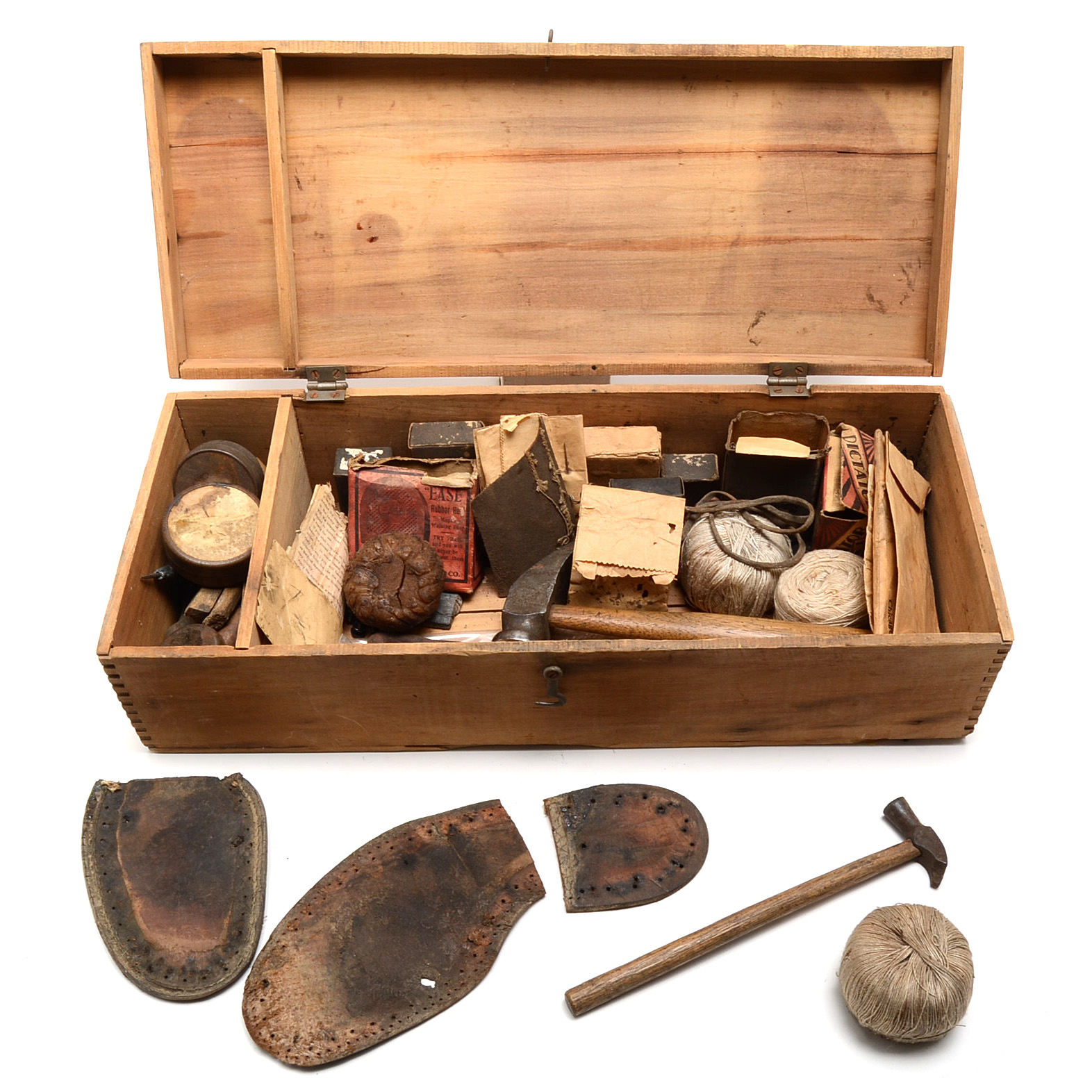 Vintage Cobbler's Shoe Repair Kit