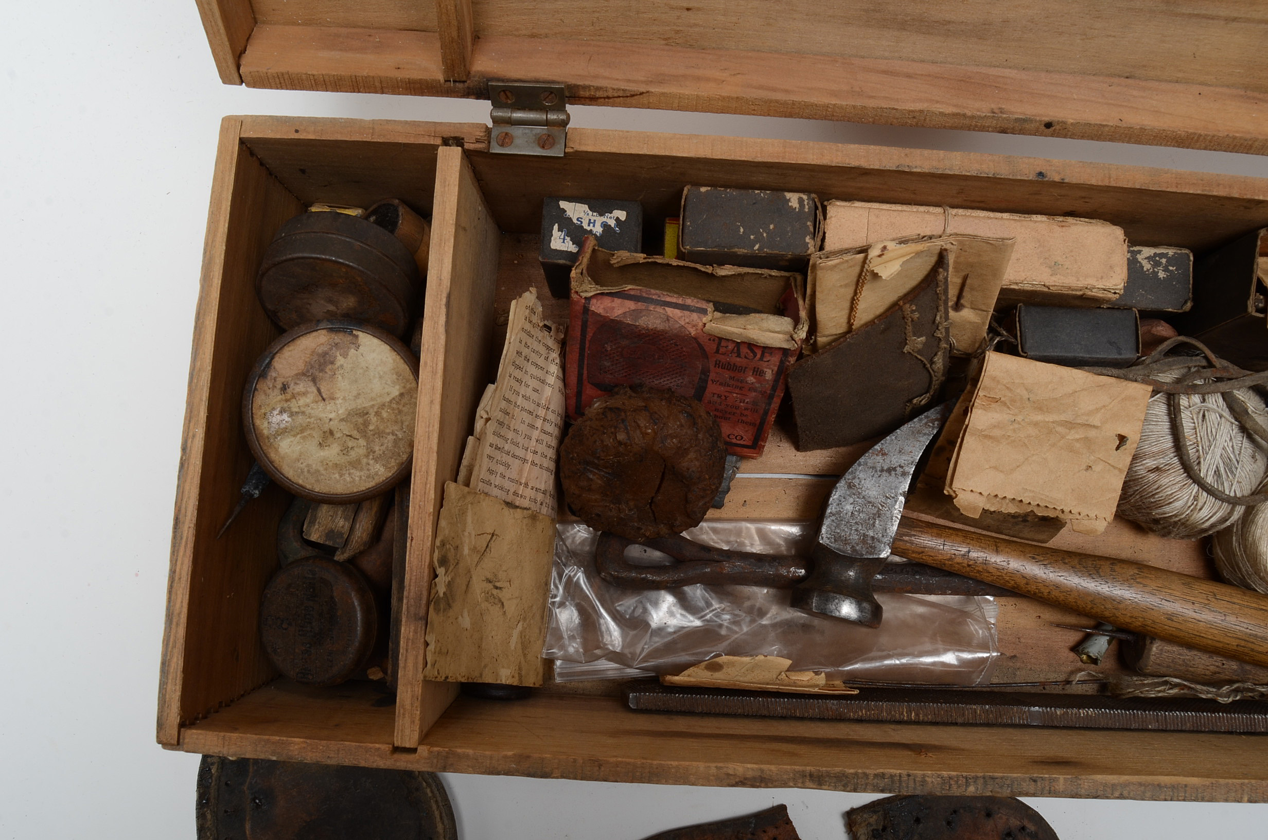 Vintage Cobbler's Shoe Repair Kit