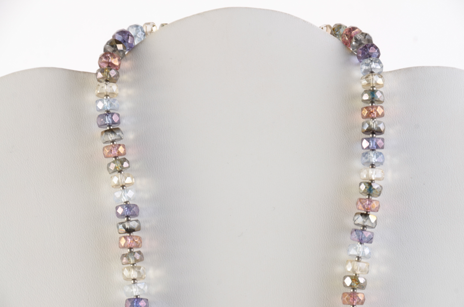 Labradorite Necklace and Glass Bead Set