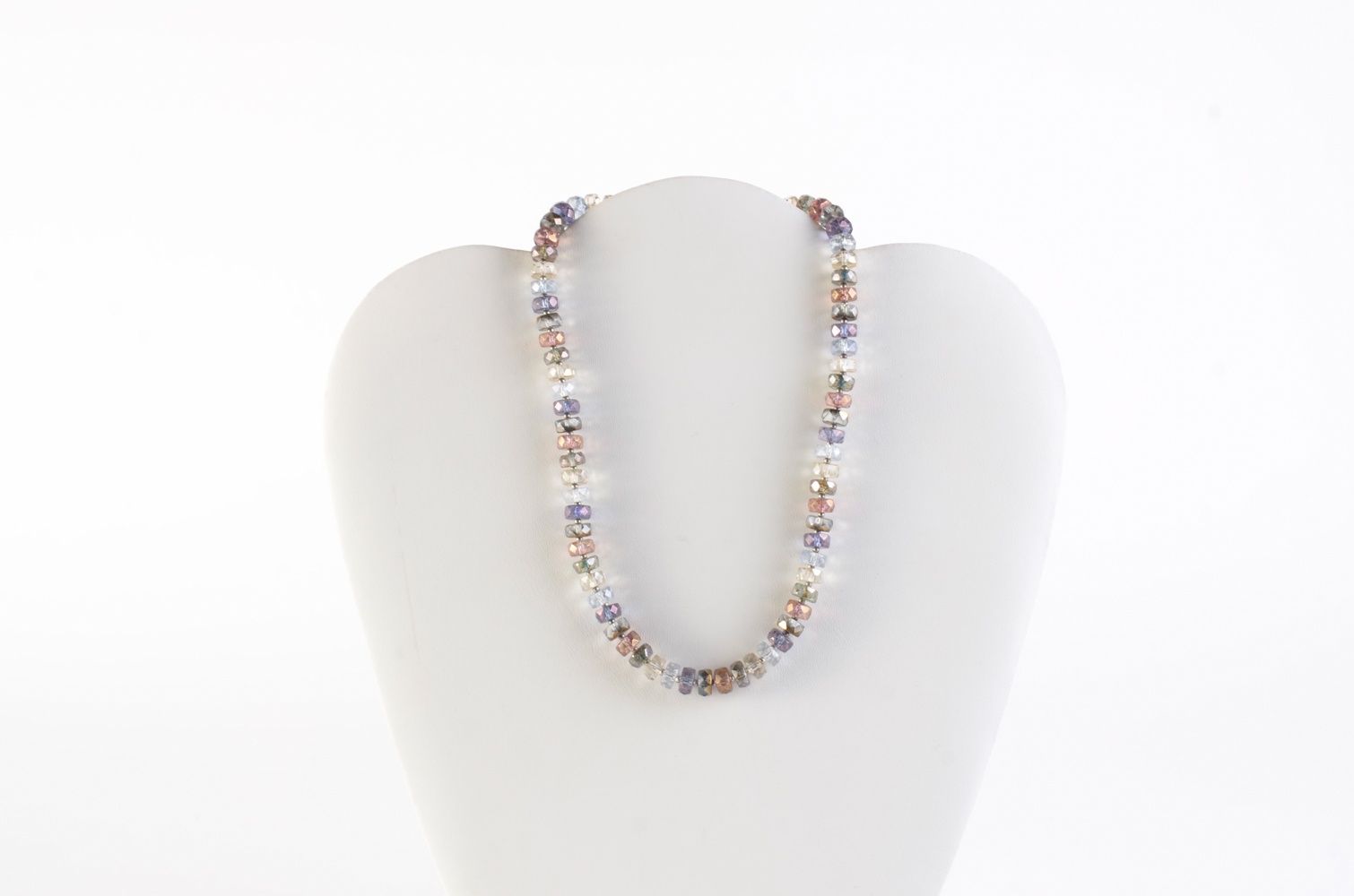 Labradorite Necklace and Glass Bead Set