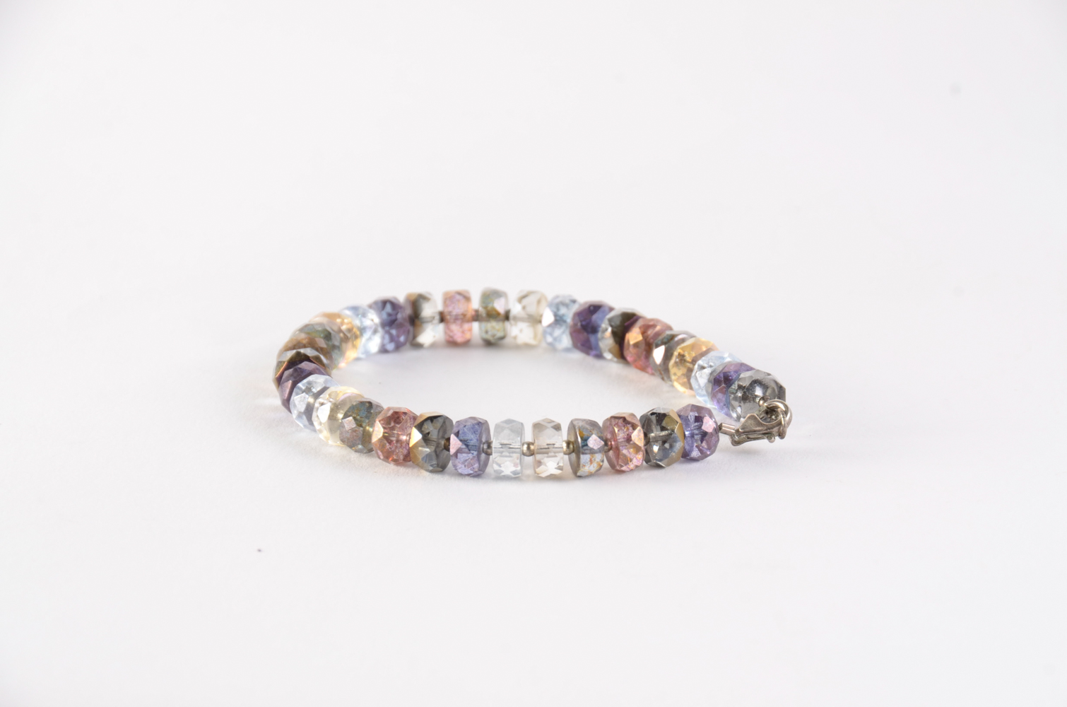 Labradorite Necklace and Glass Bead Set