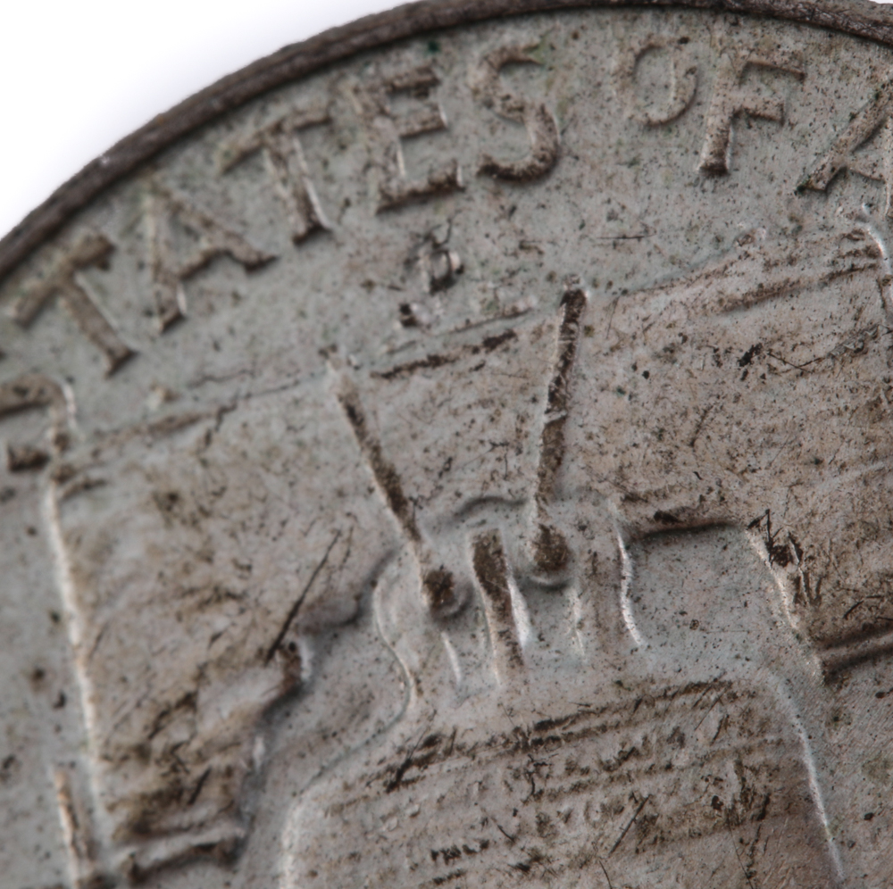 1961 D Franklin Silver Half Dollar