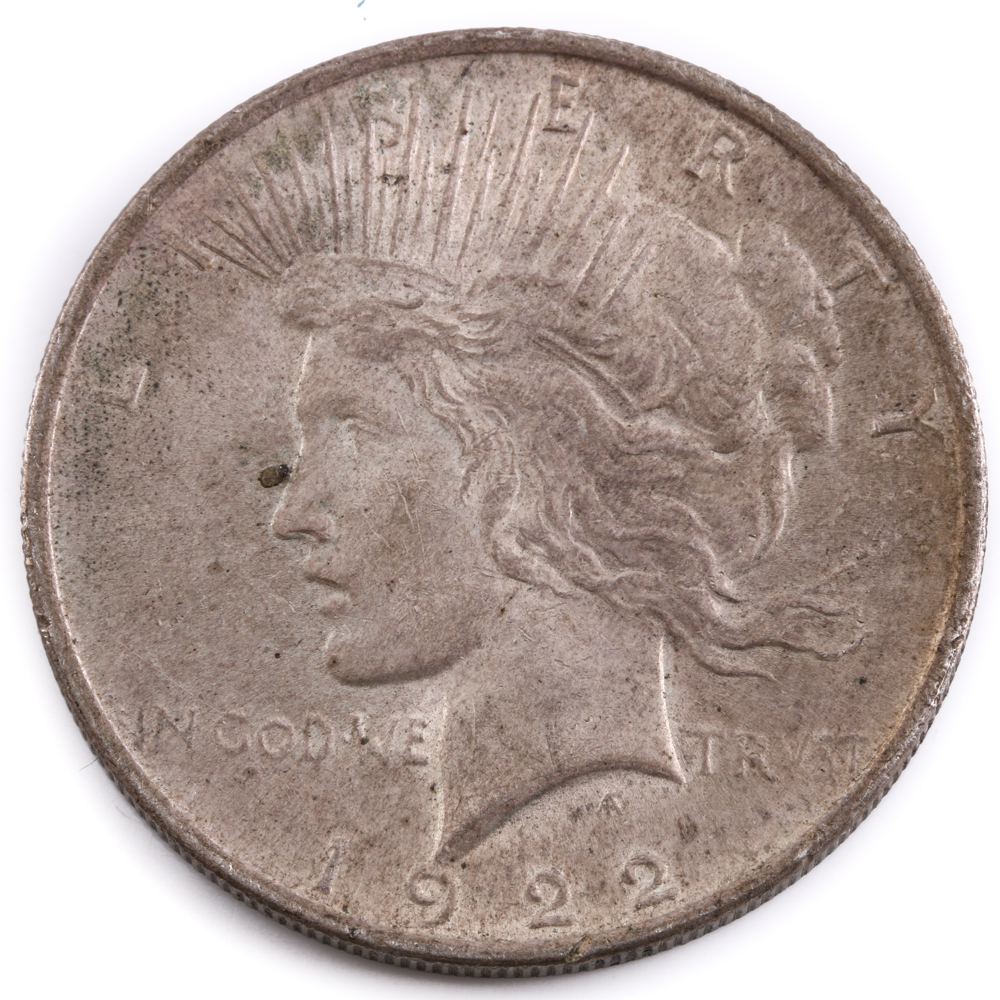 1922 Peace Silver Dollar