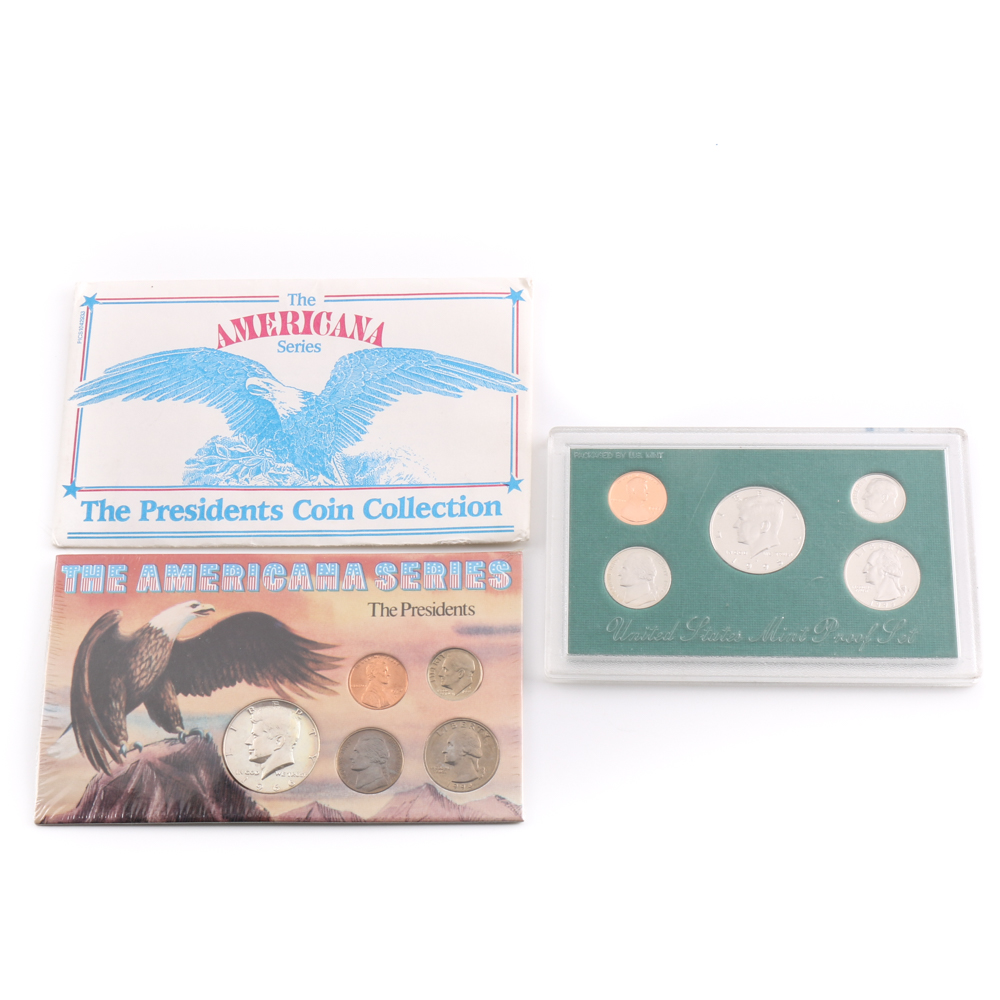 Two Sets of U.S. Coins