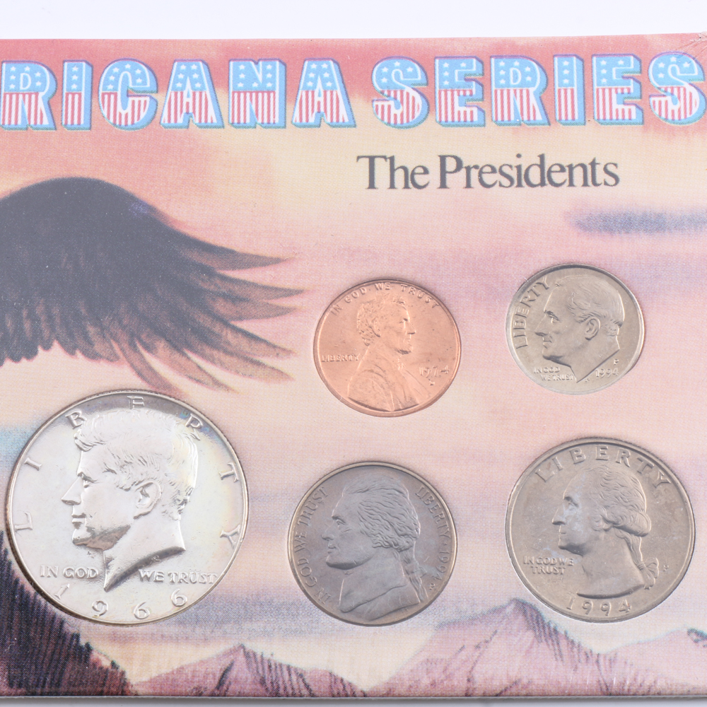 Two Sets of U.S. Coins