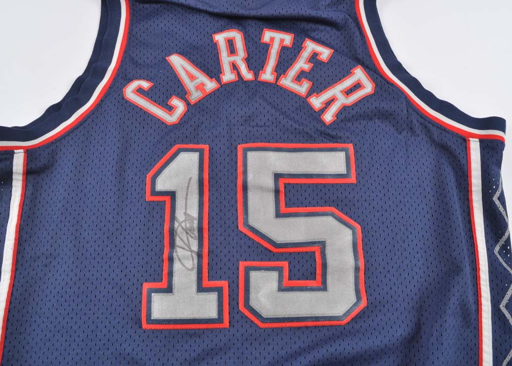 Vince Carter Signed Jersey