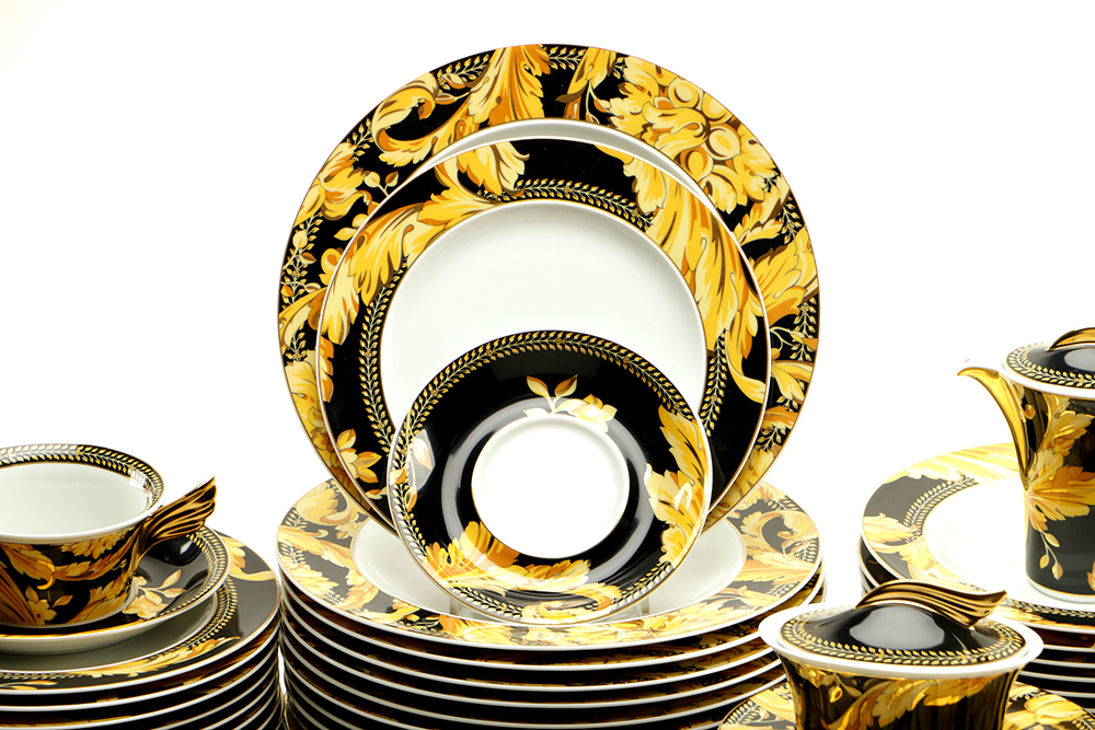 Rosenthal Versace China in the Elegant Pattern "Vanity"