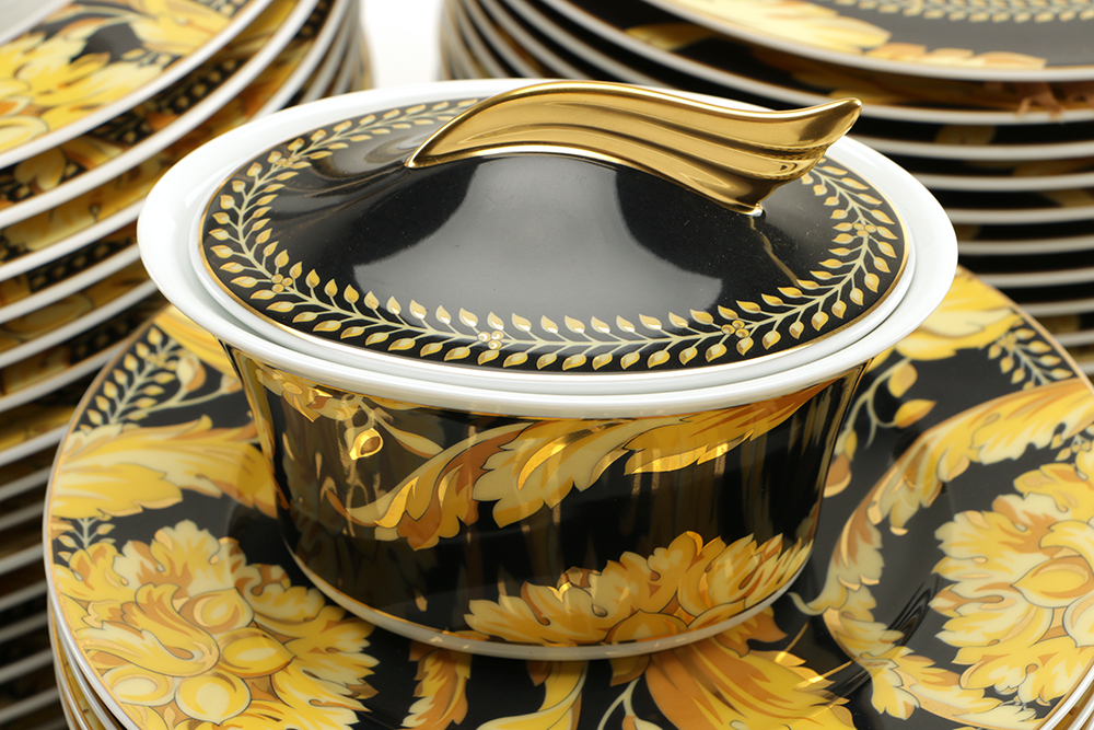 Rosenthal Versace China in the Elegant Pattern "Vanity"