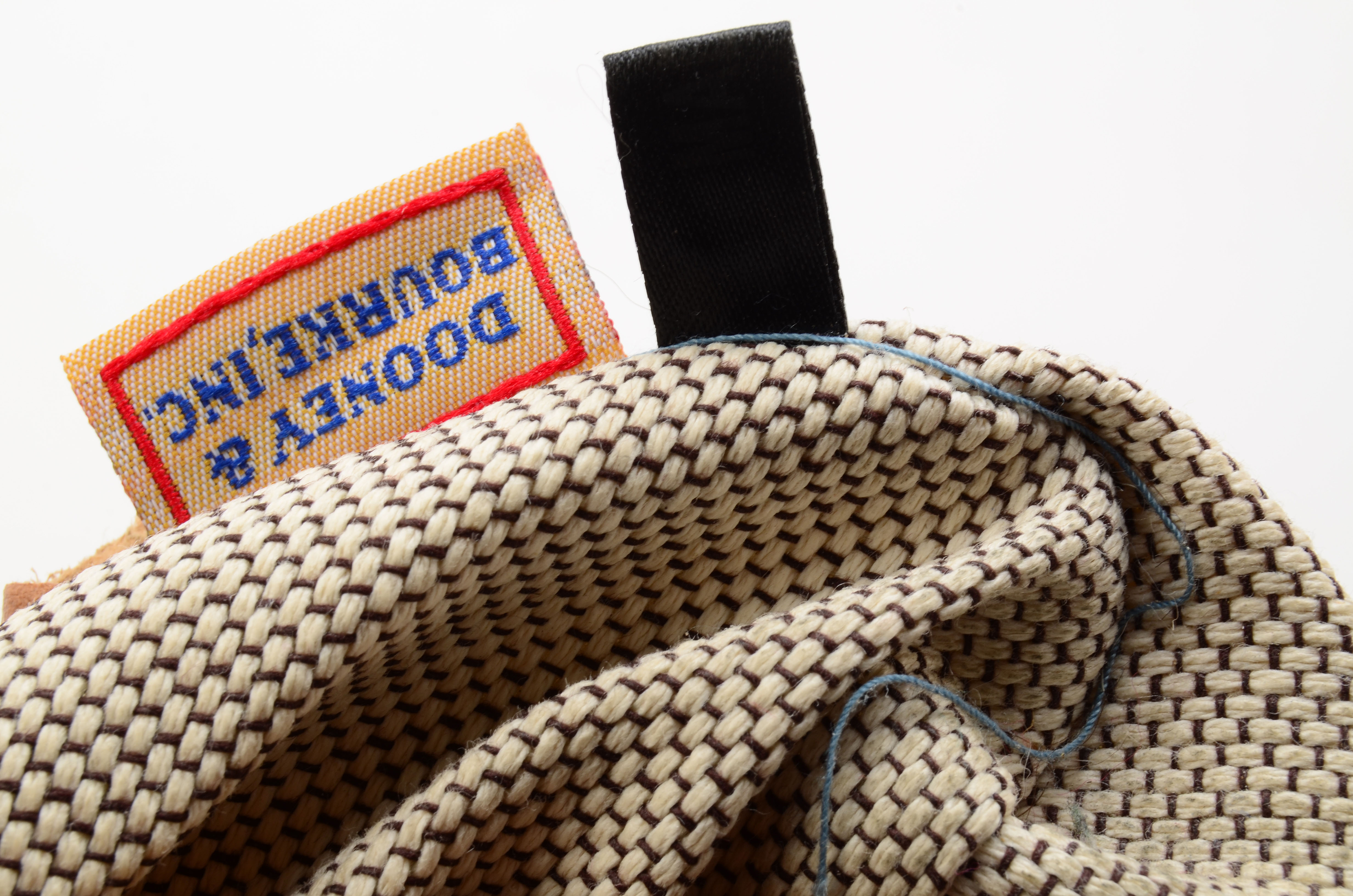 Dooney & Bourke Ostrich Stamped Leather Flap Bag