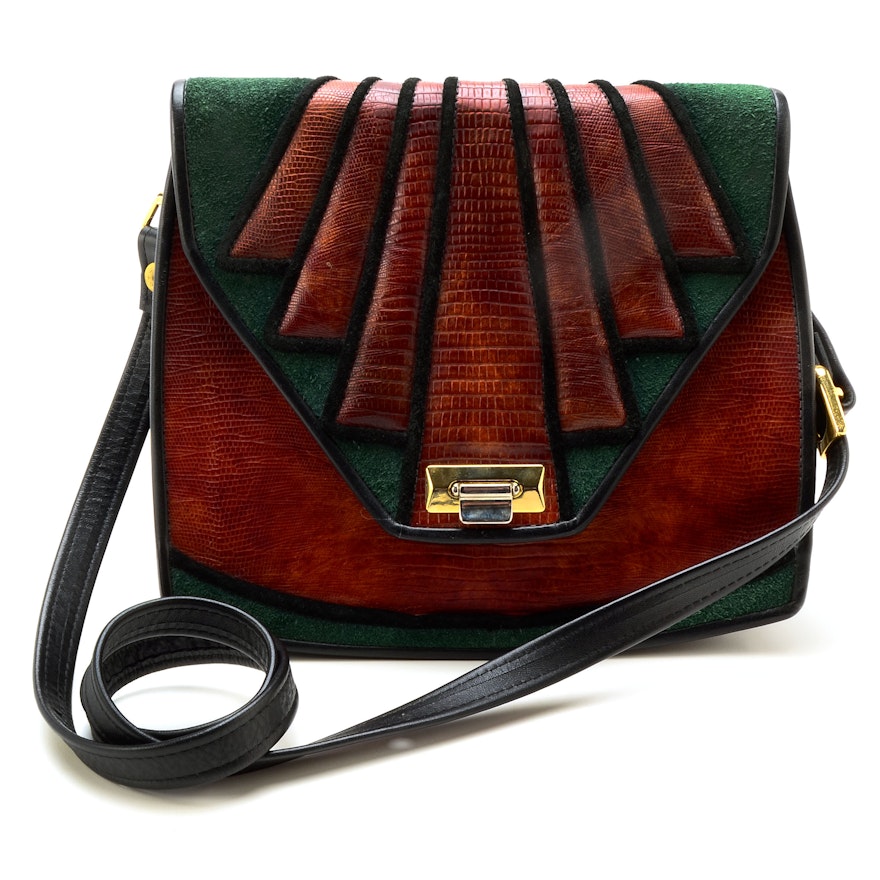 Roche Leather Patchwork Purse