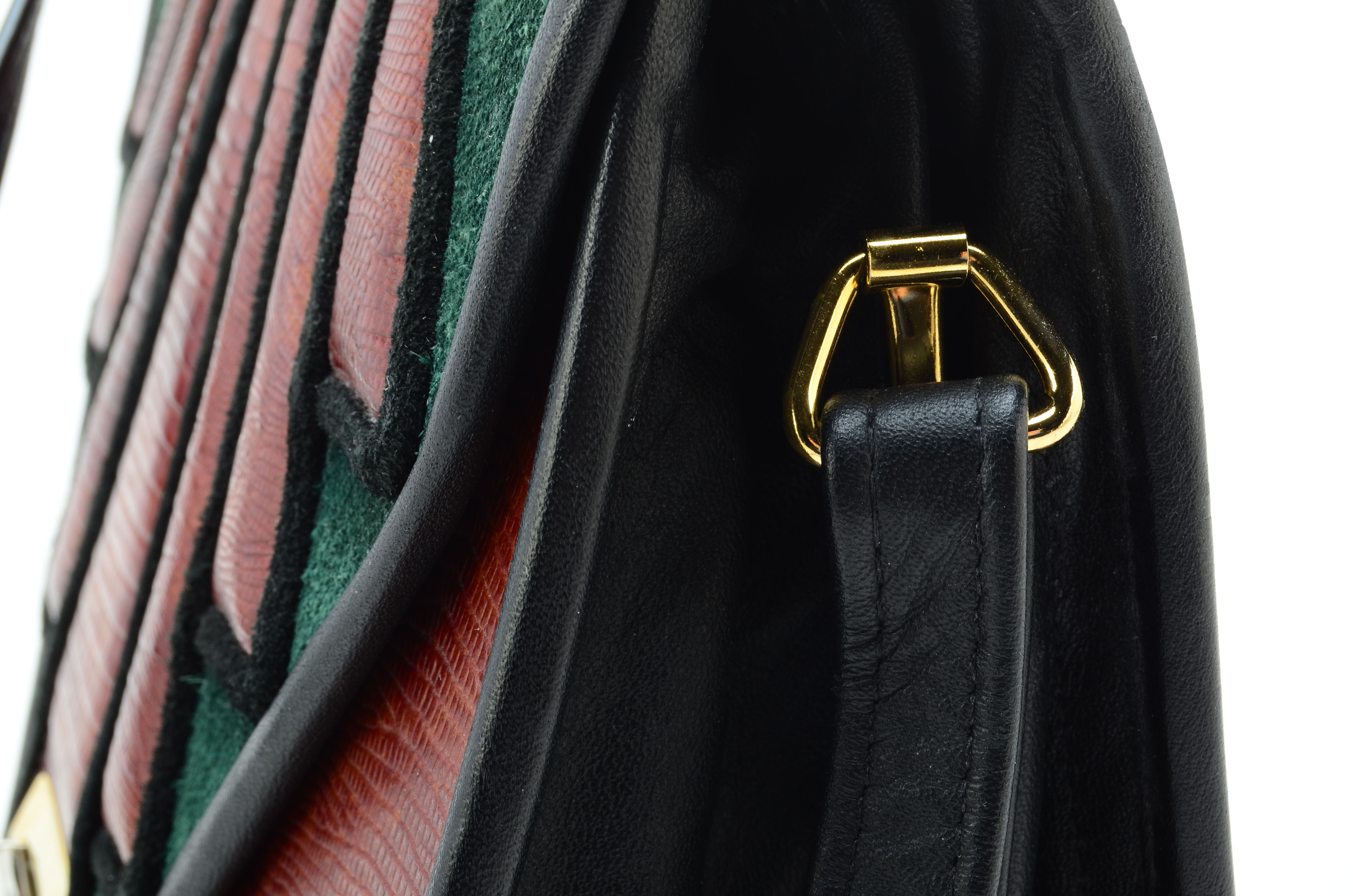 Roche Leather Patchwork Purse