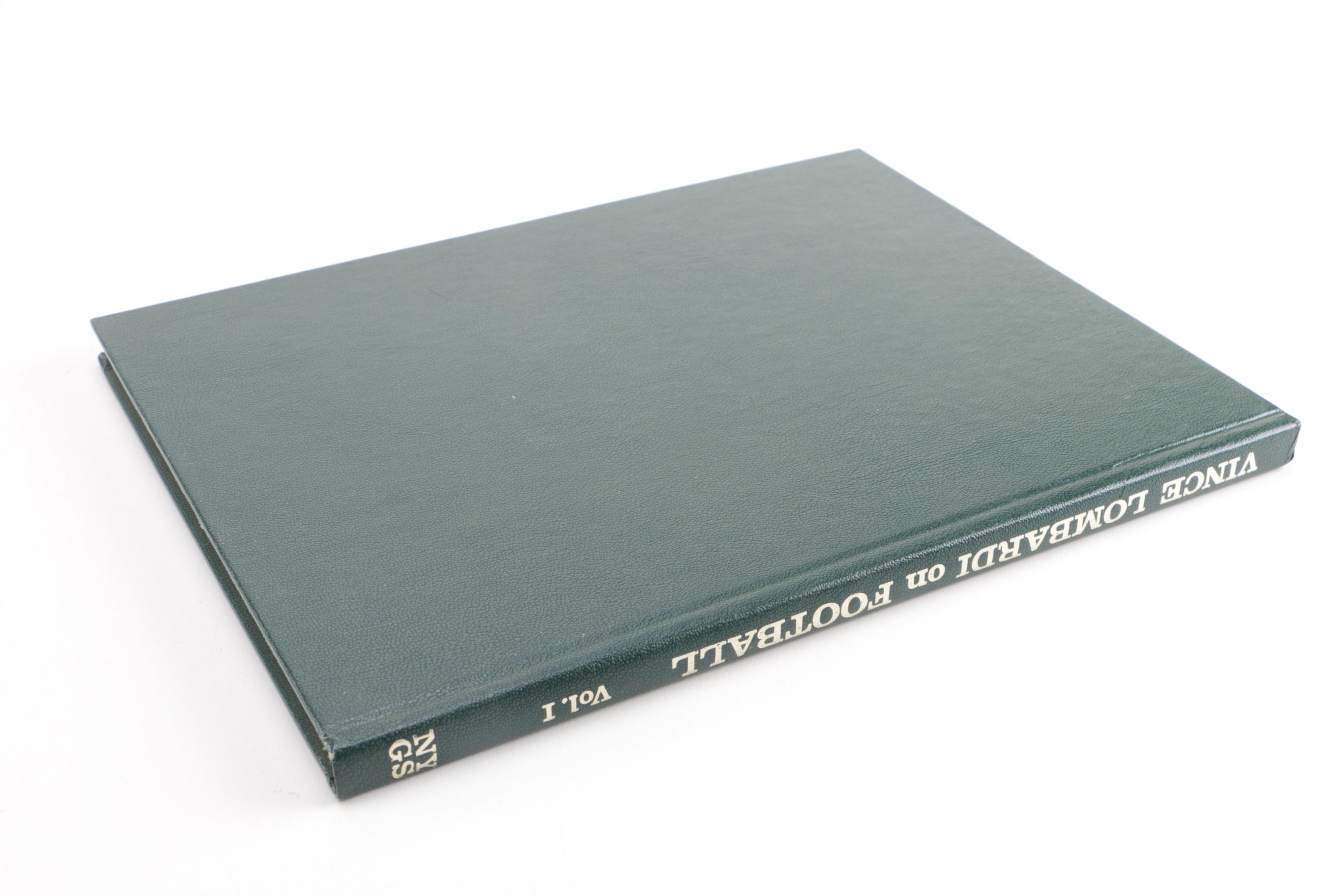 First Edition "Vince Lombardi on Football" in Two Volumes