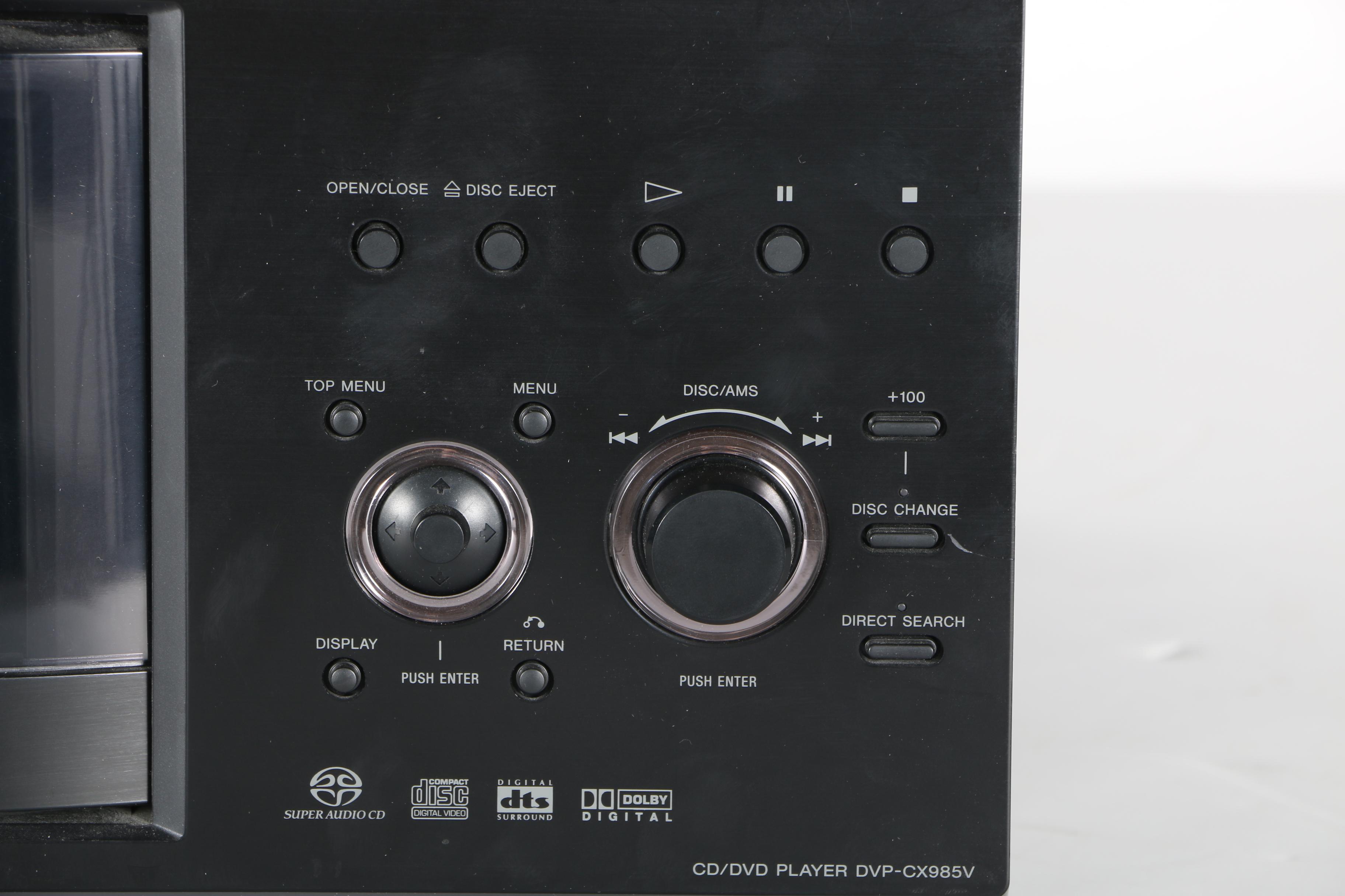 Sony Disc Explorer 400 CD/DVD Changer