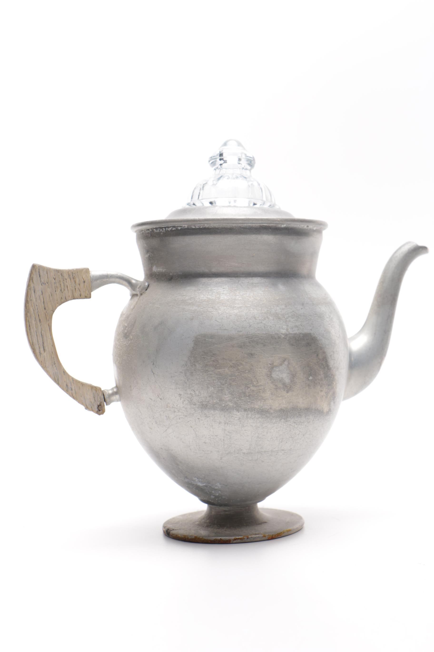 Aluminum Coffee Pot, Kettle, and Omelette Maker