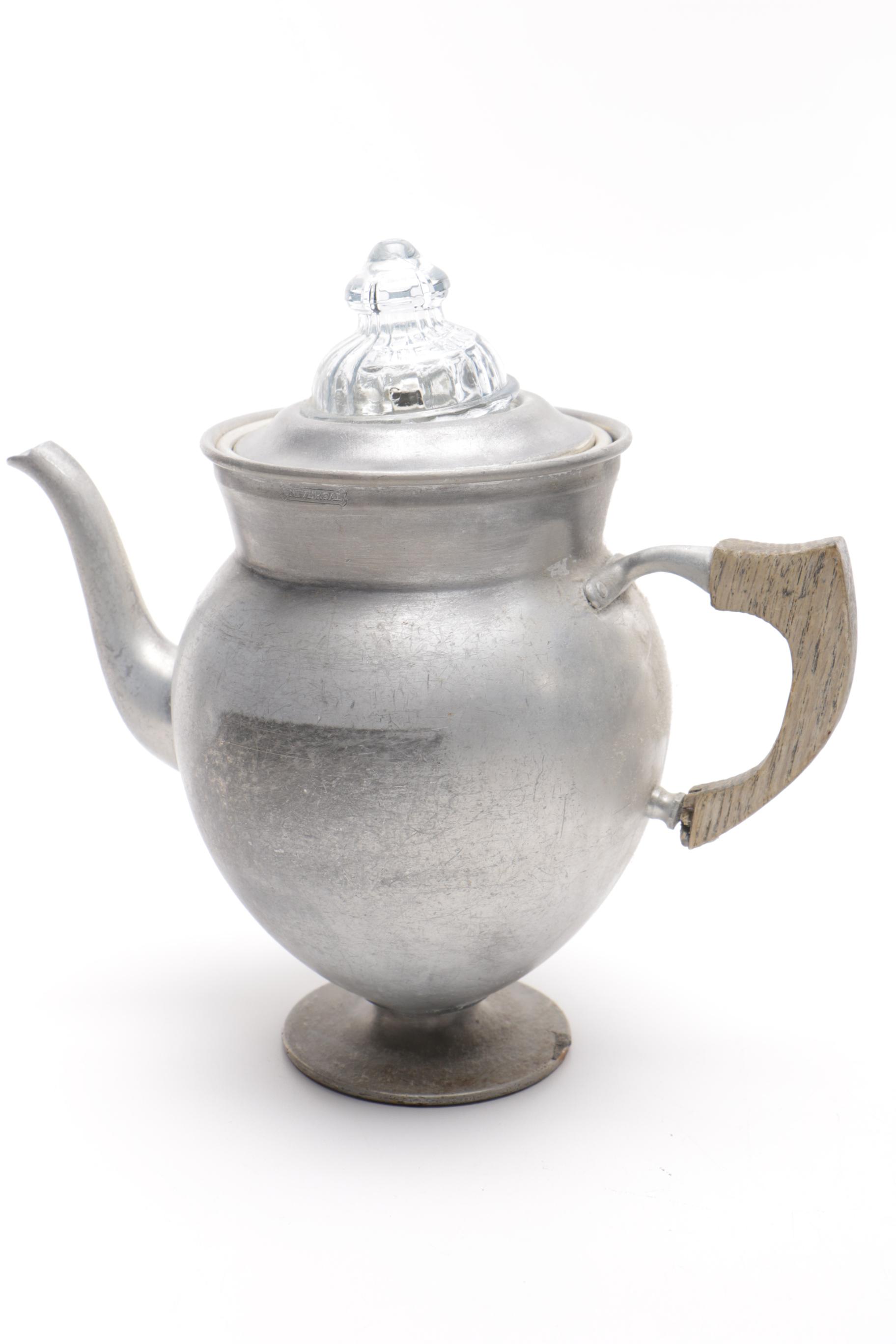 Aluminum Coffee Pot, Kettle, and Omelette Maker