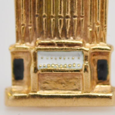 14K Yellow Gold Organ Charm/Pendant