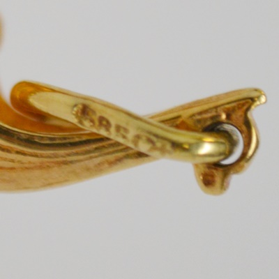 14K Yellow Gold Viking Ship Pendant/Charm