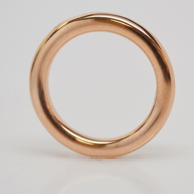 Raul Haas 14K Rose Gold Wedding Band