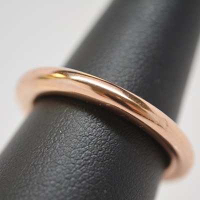 Raul Haas 14K Rose Gold Wedding Band
