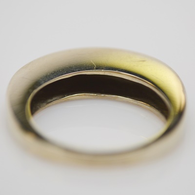 Raul Haas 14K Yellow Gold Arched Ring