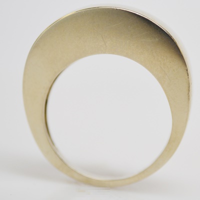 Raul Haas 14K Yellow Gold Arched Ring