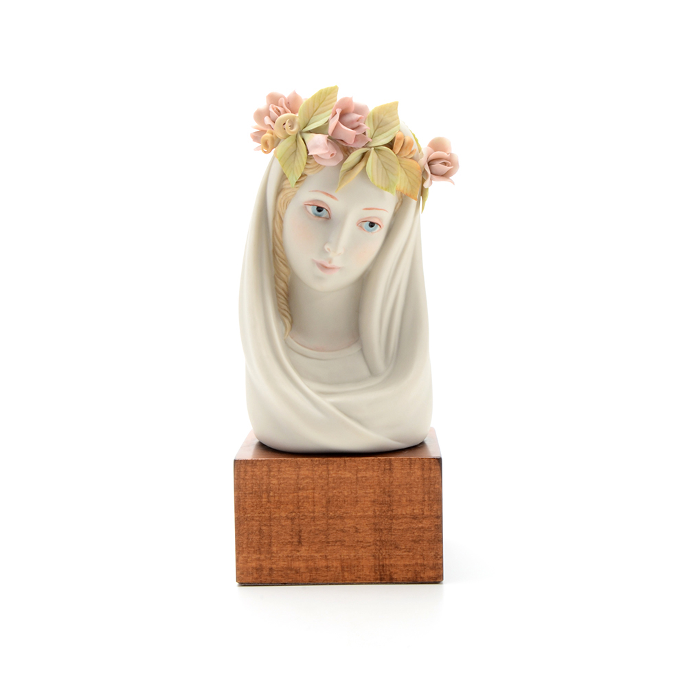 Cybis "Madonna Queen of Angels" Sculpture