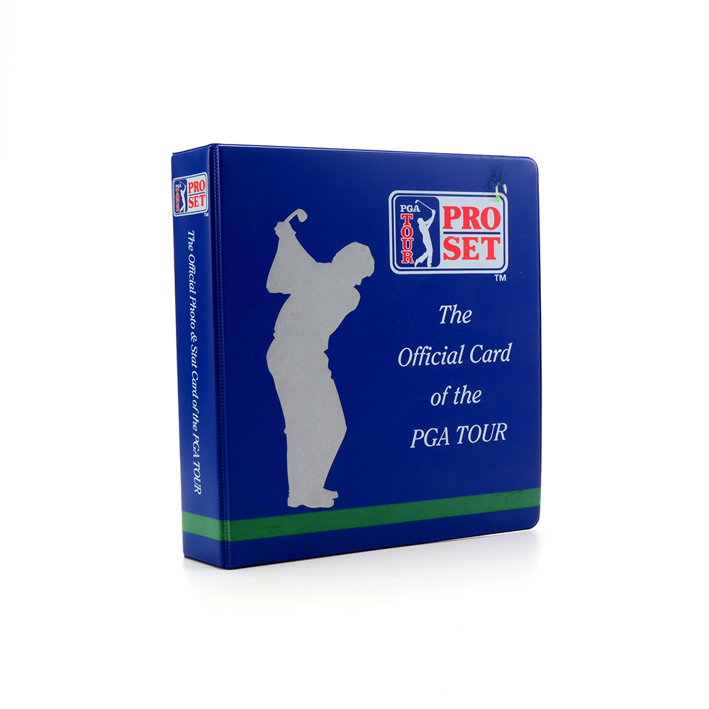 1992 PGA Tour Pro Golf Card Set In Vinyl Binder