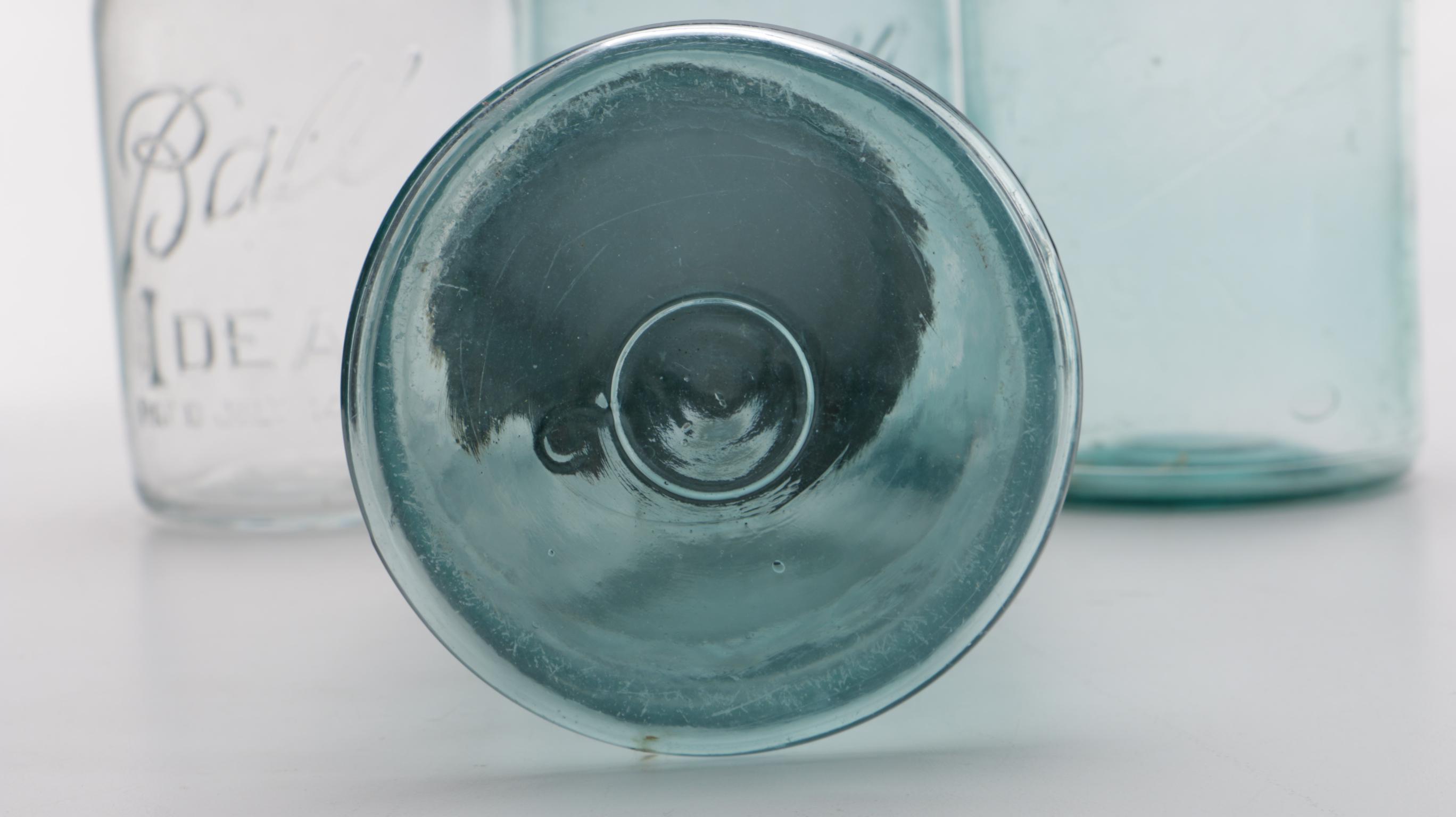 Collection of Glass Mason Jars