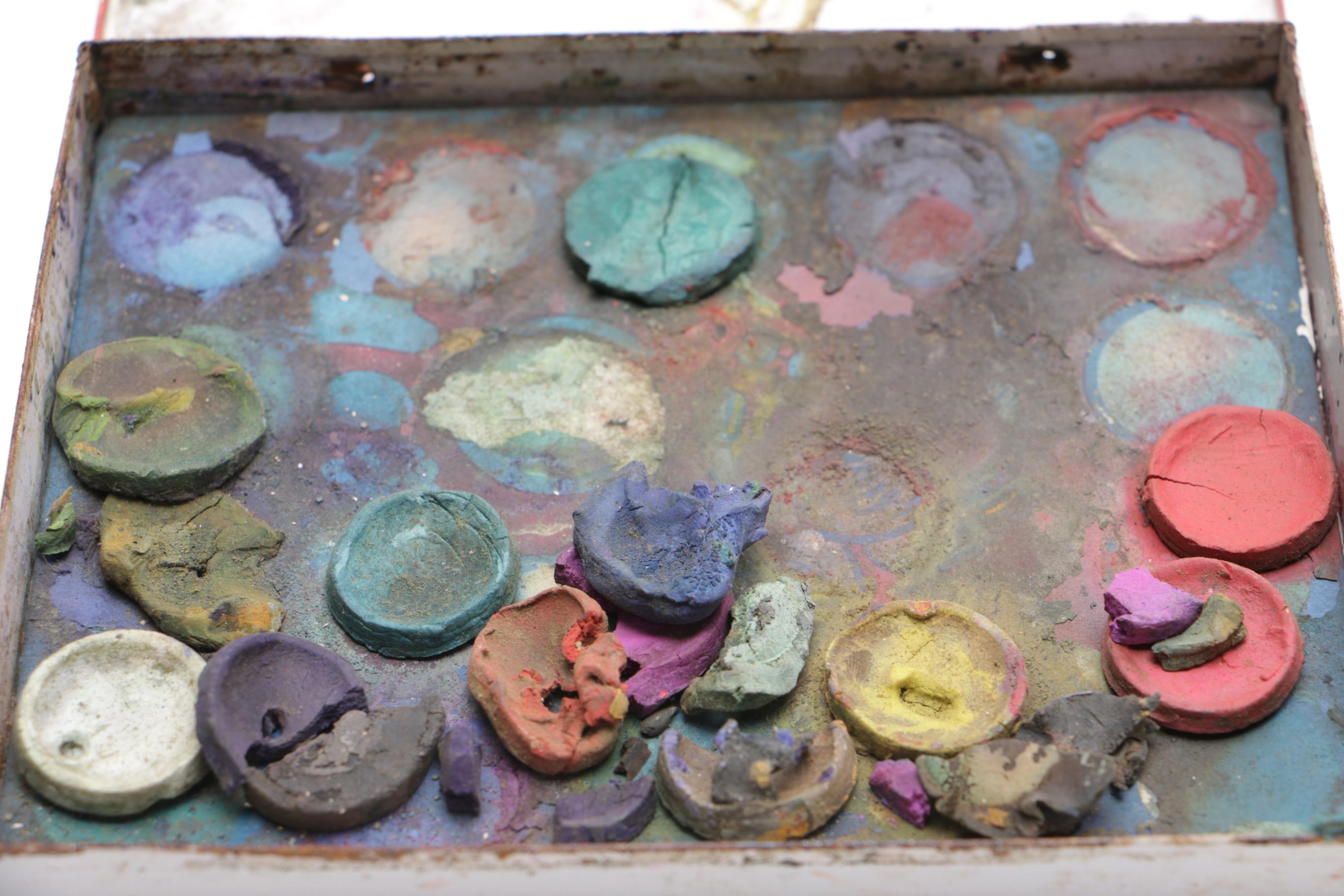 1930s Tin Popeye Paint Sets