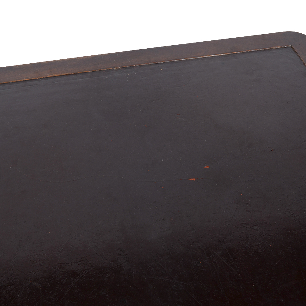 Vintage Leather Top Writing Desk