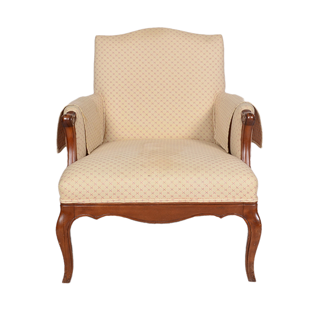 Vintage Louis XV Style Bergere