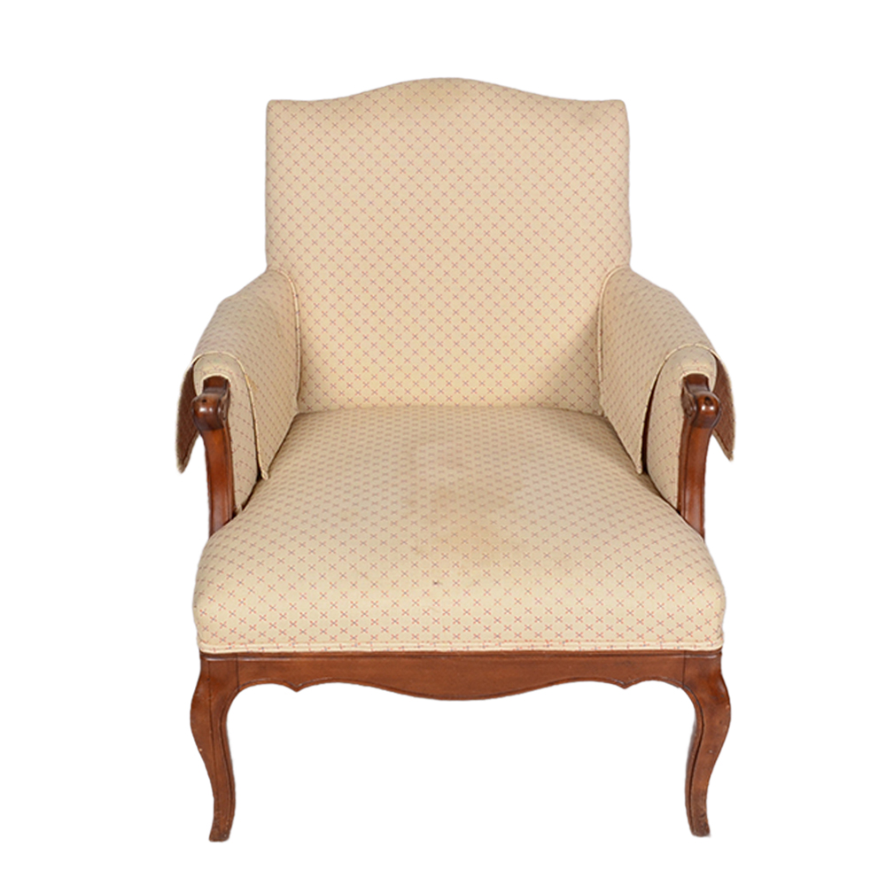 Vintage Louis XV Style Bergere