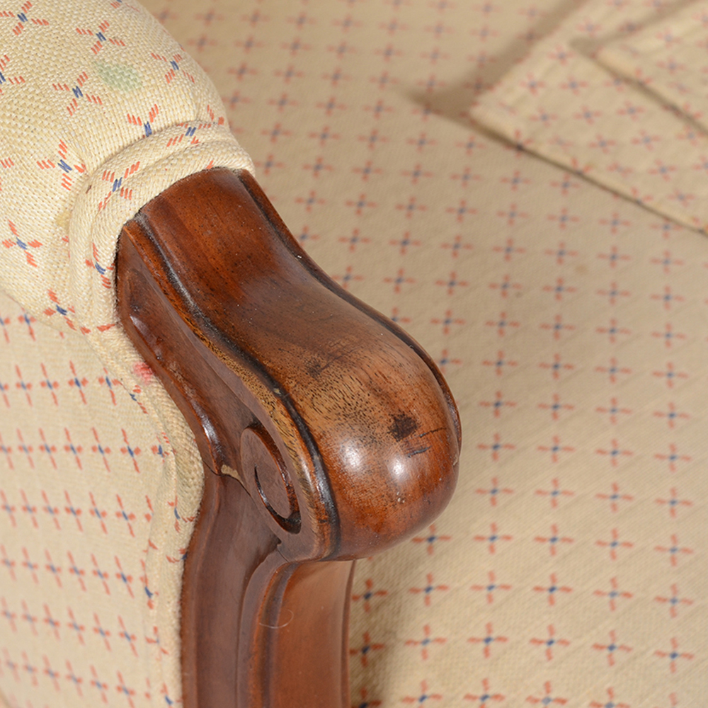 Vintage Louis XV Style Bergere