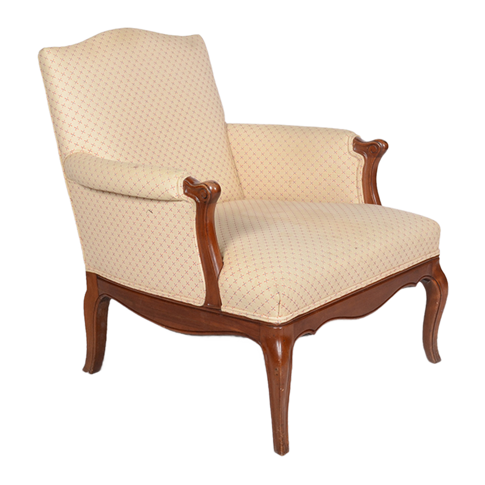 Vintage Louis XV Style Bergere