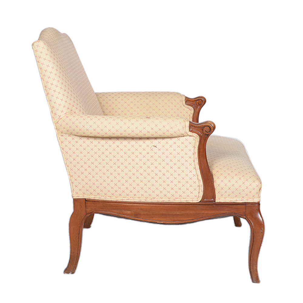 Vintage Louis XV Style Bergere