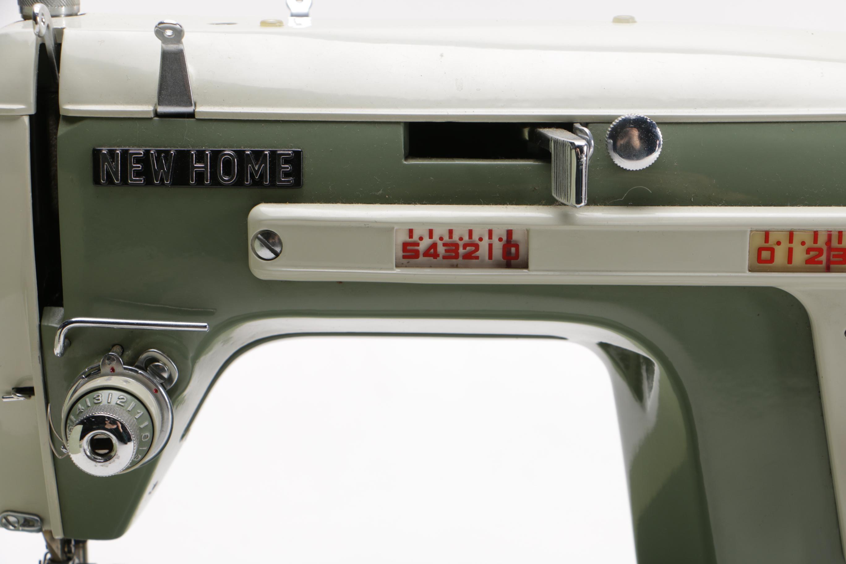 New Home Electric Sewing Machine Circa 1955