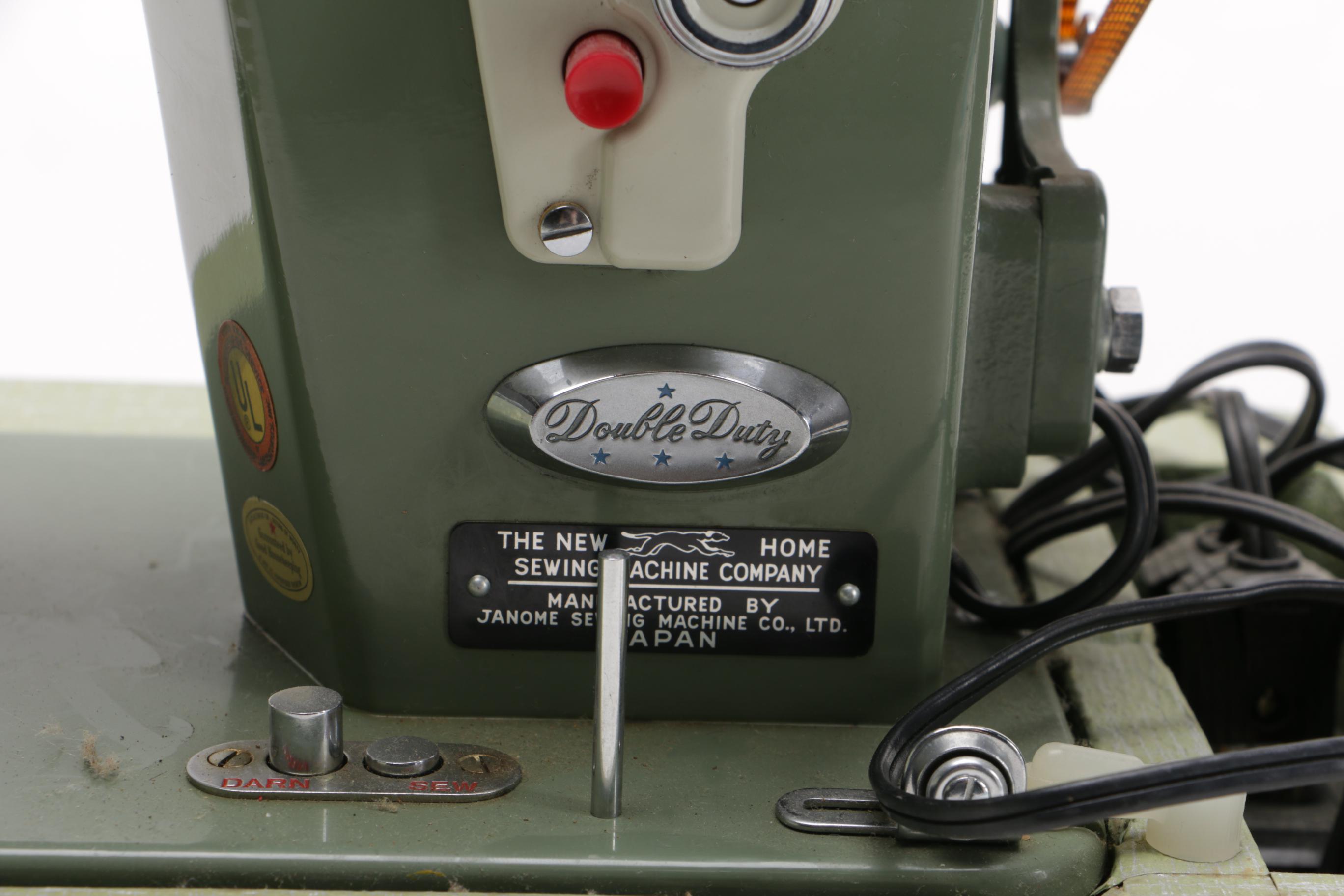 New Home Electric Sewing Machine Circa 1955