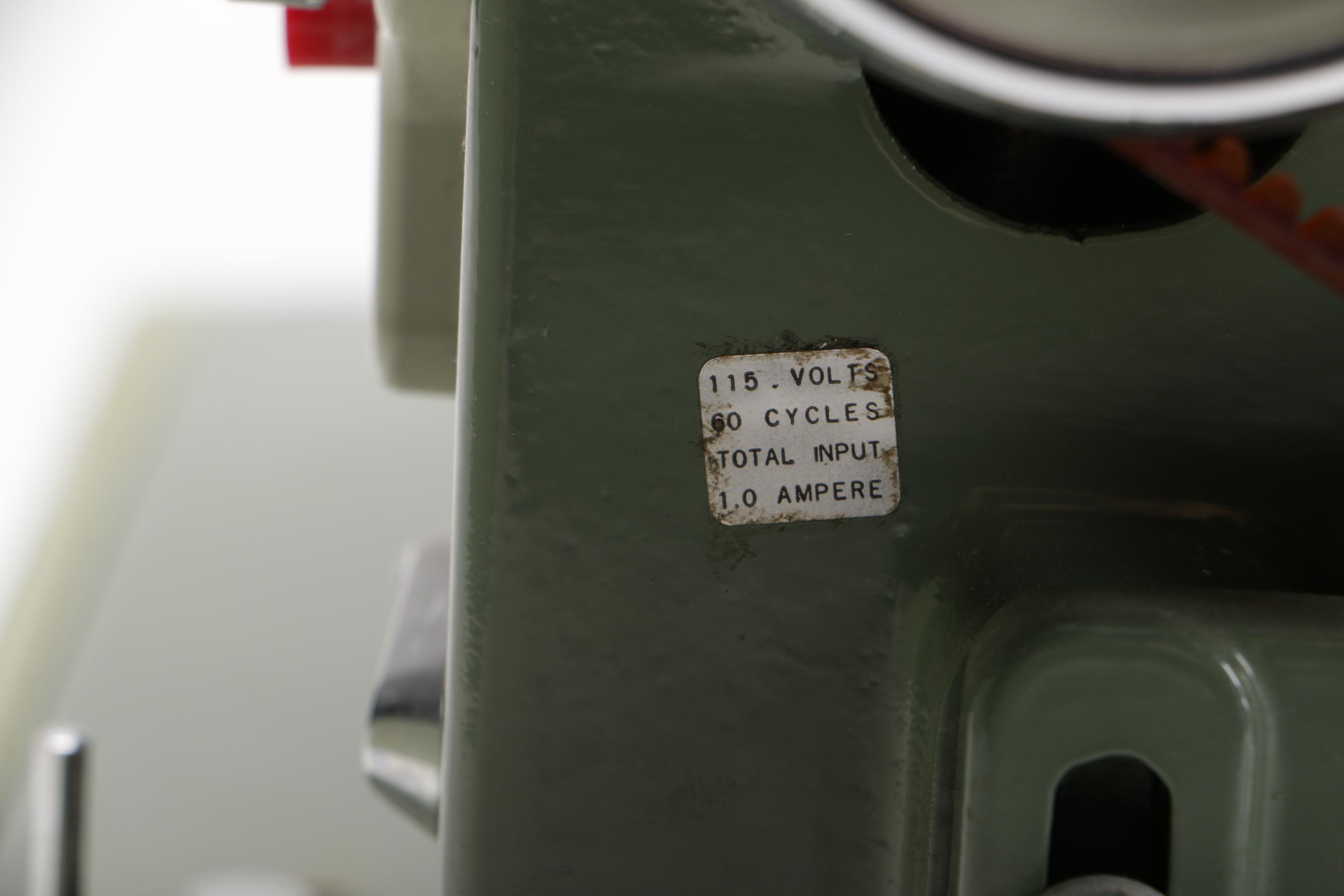 New Home Electric Sewing Machine Circa 1955
