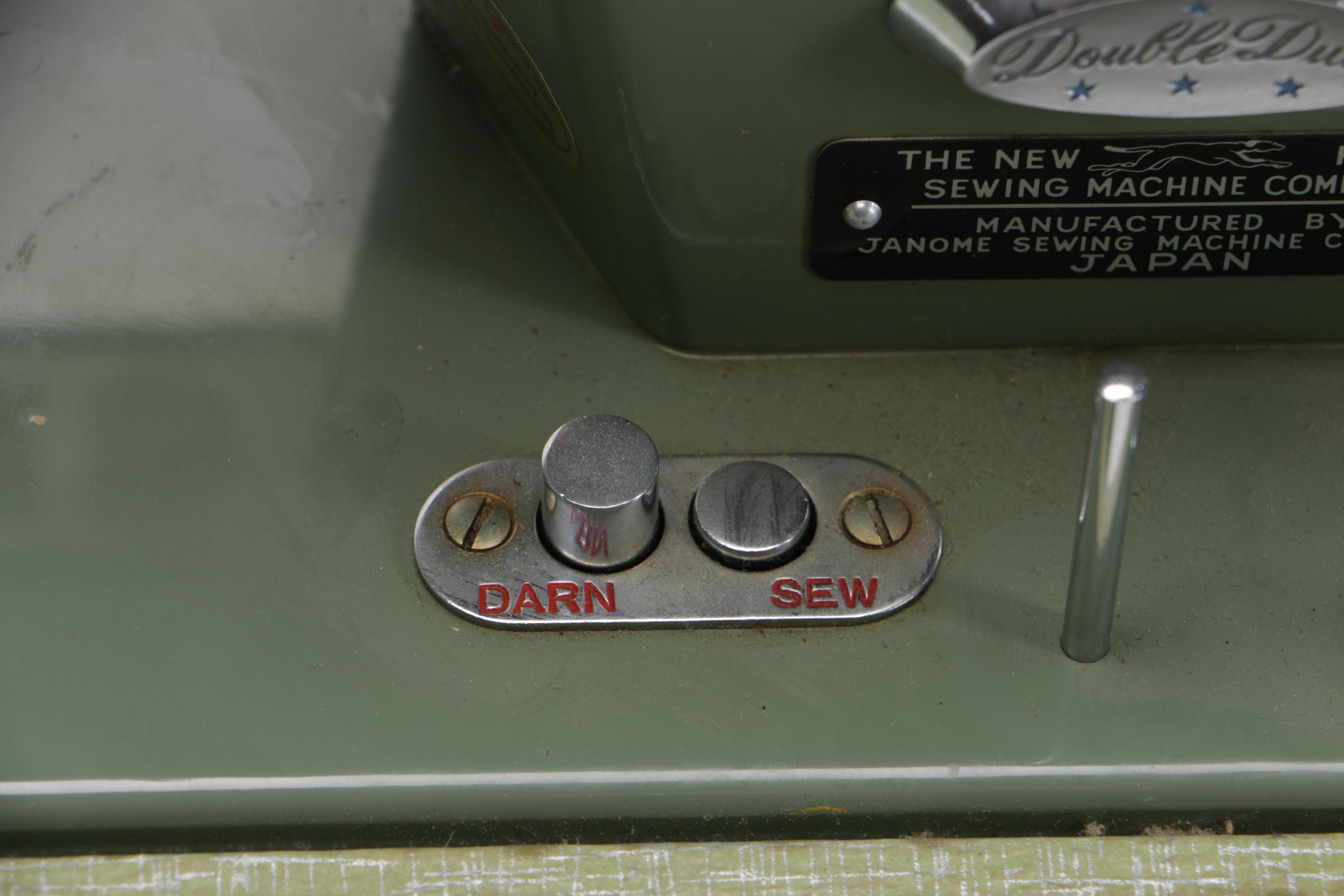 New Home Electric Sewing Machine Circa 1955