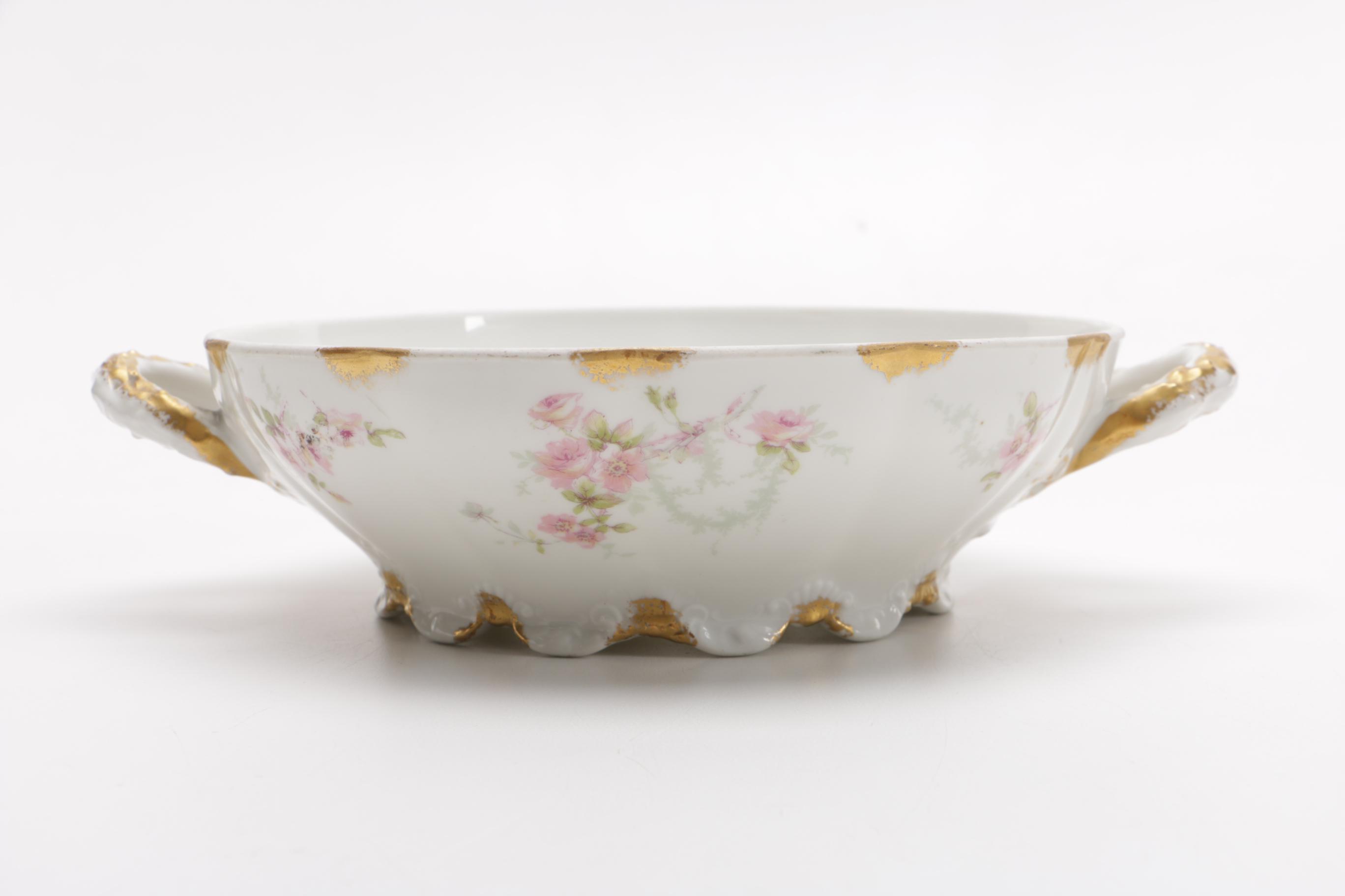 1903 Haviland Limoges Porcelain Covered Dish