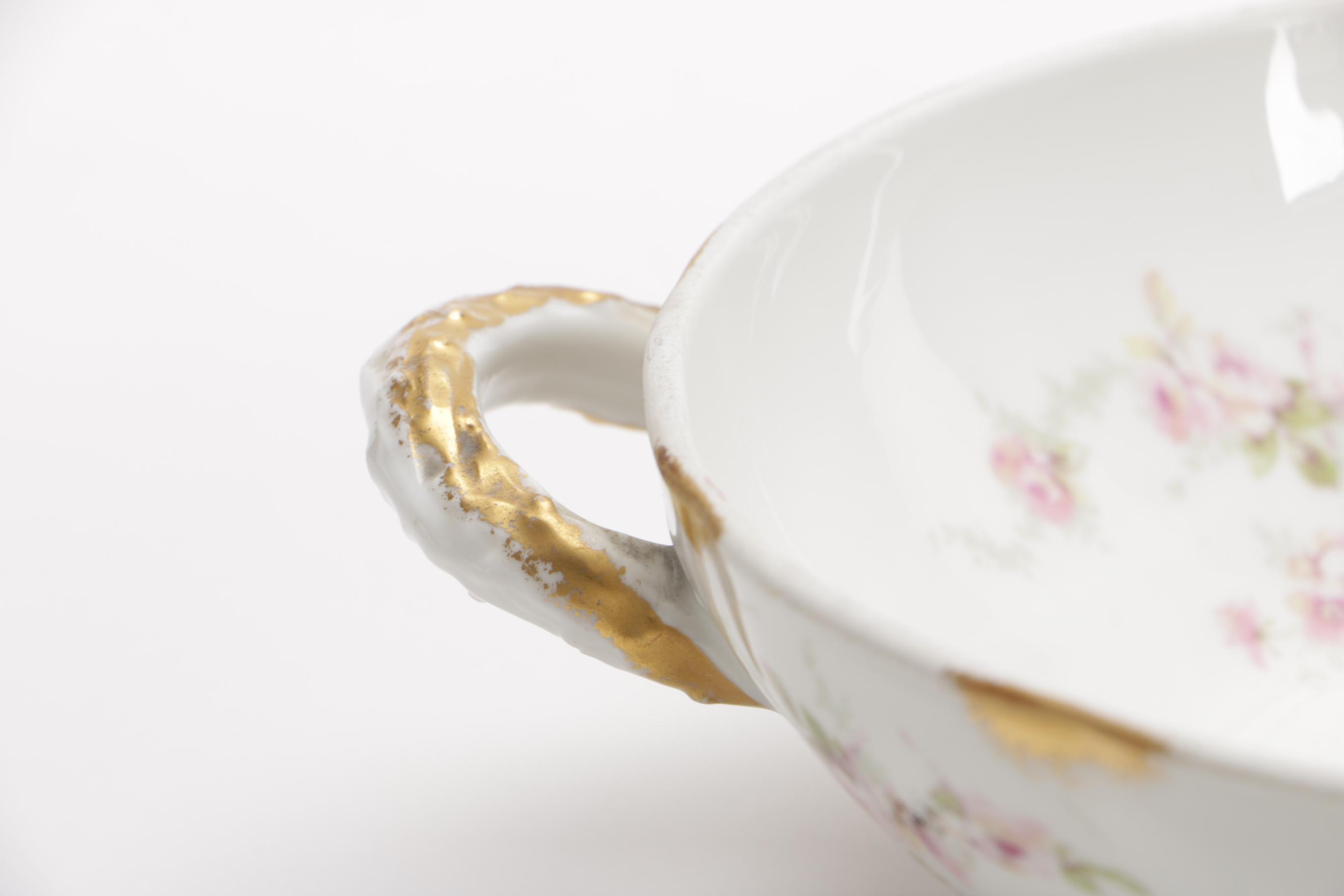 1903 Haviland Limoges Porcelain Covered Dish