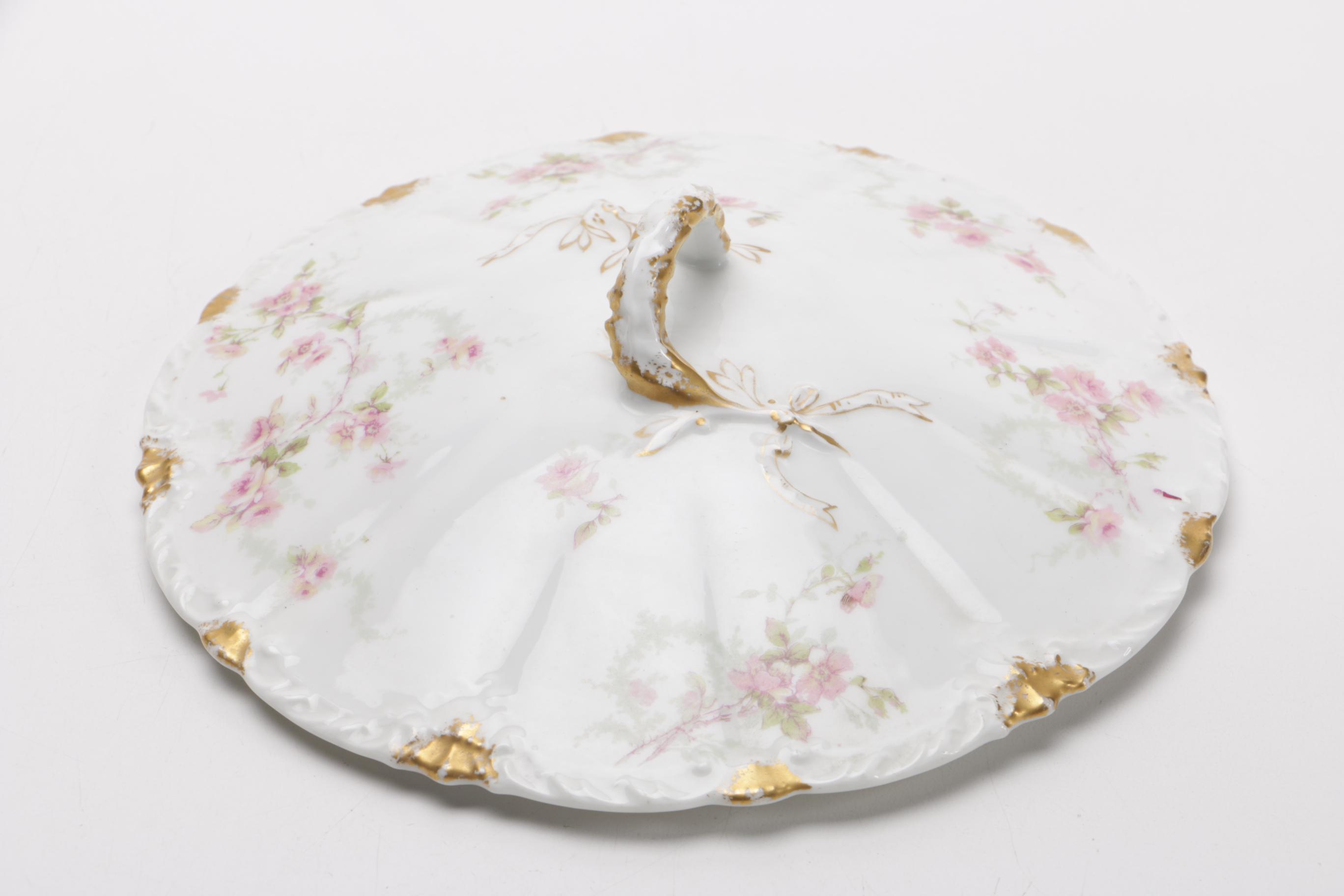 1903 Haviland Limoges Porcelain Covered Dish