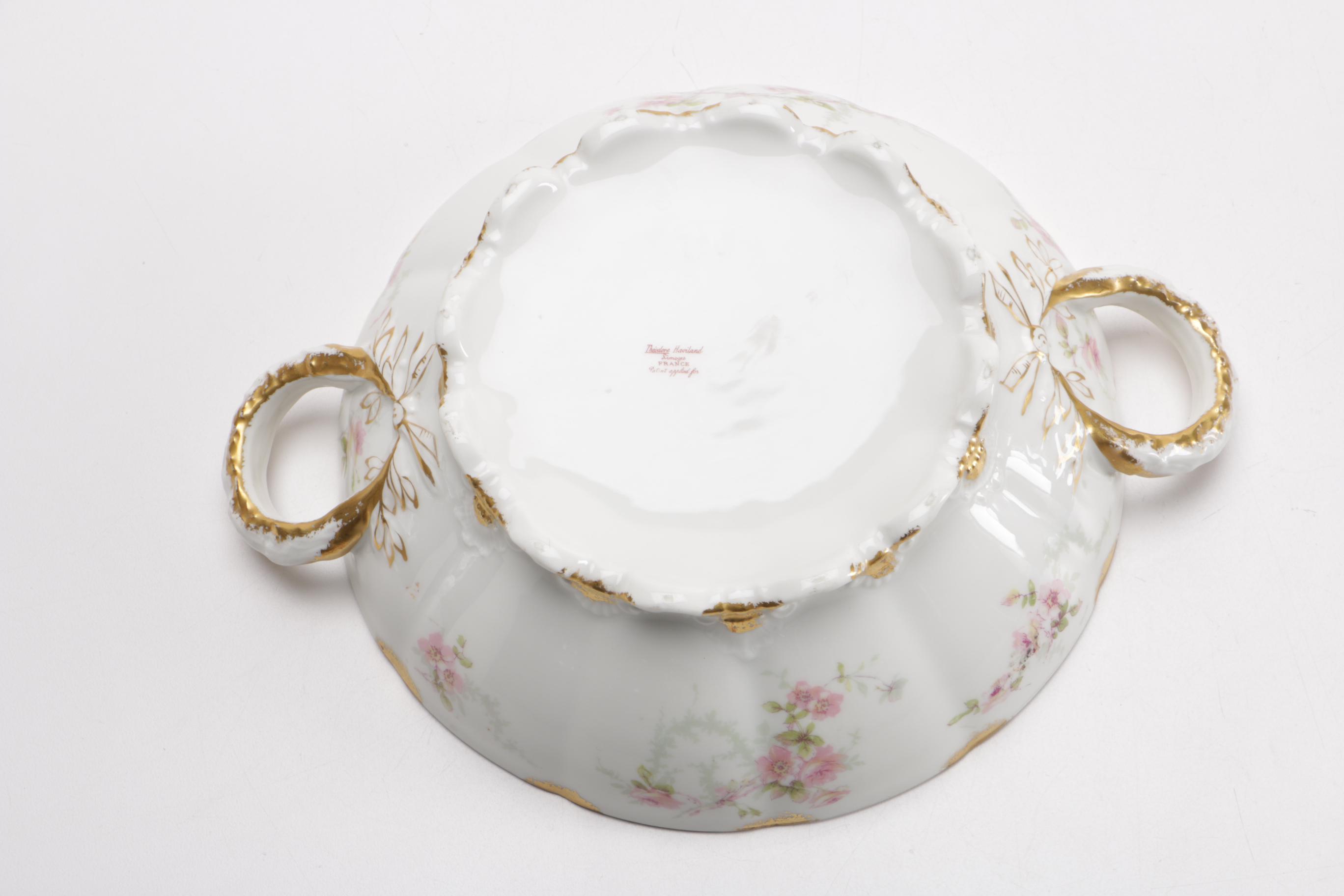 1903 Haviland Limoges Porcelain Covered Dish