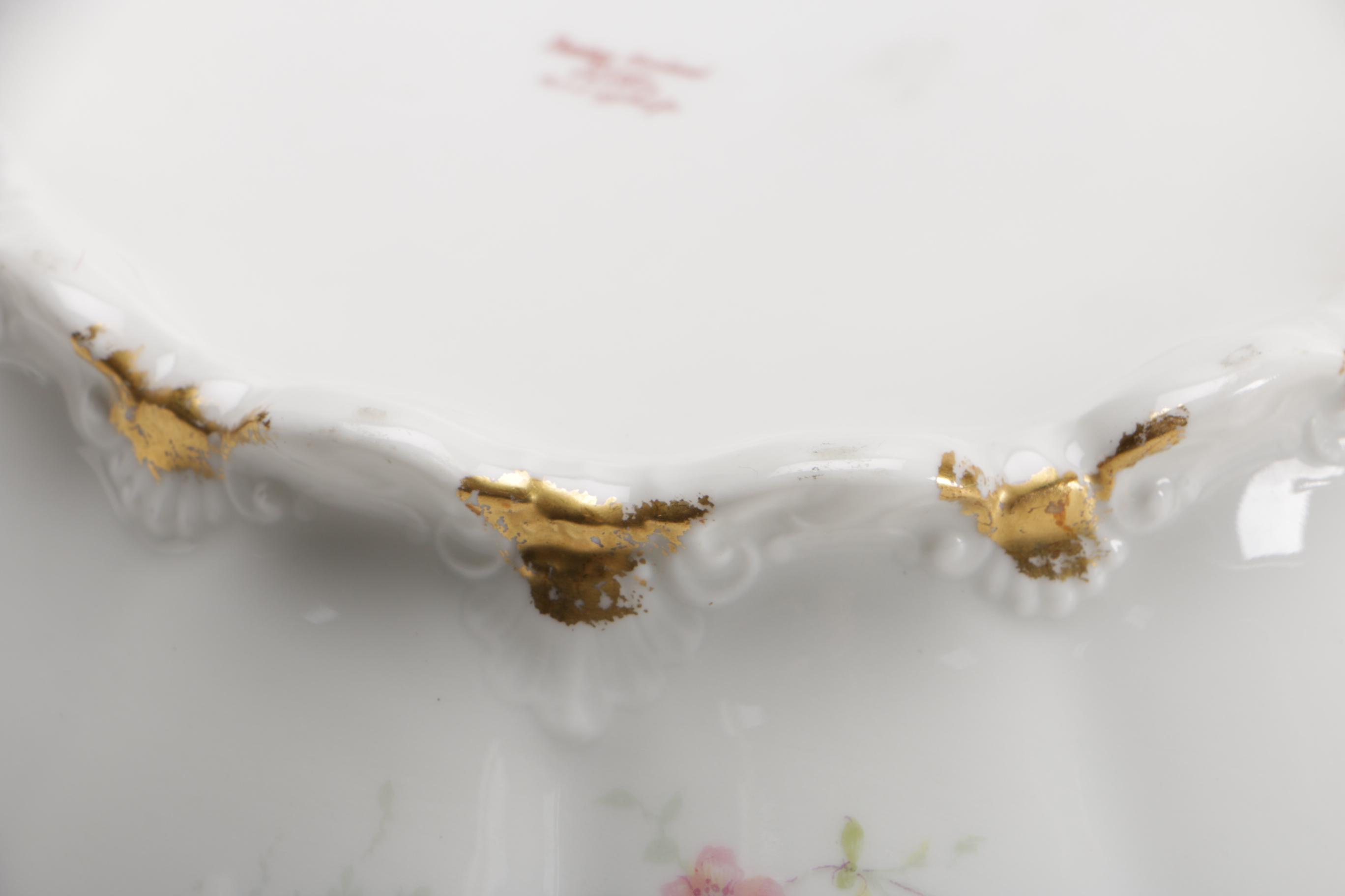 1903 Haviland Limoges Porcelain Covered Dish