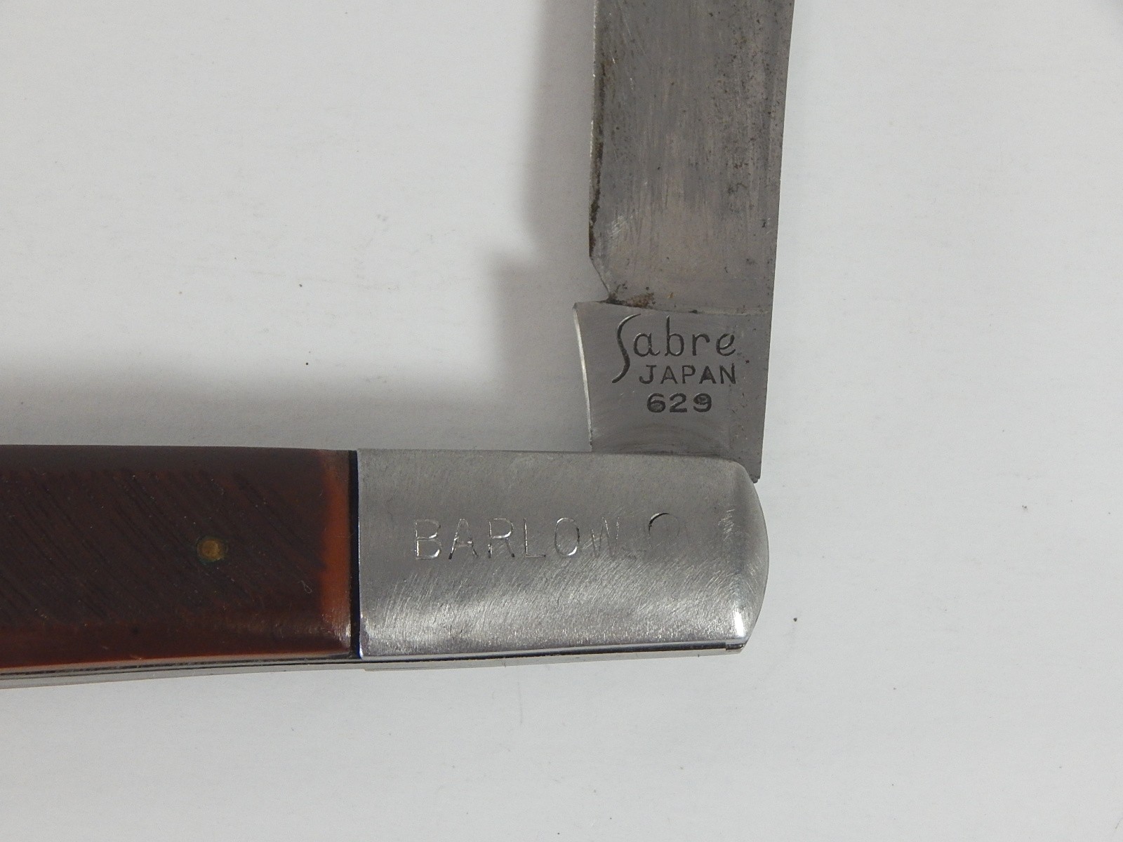 Barlow Jumbo Sabre Japan Single Blade Folding Knife #629