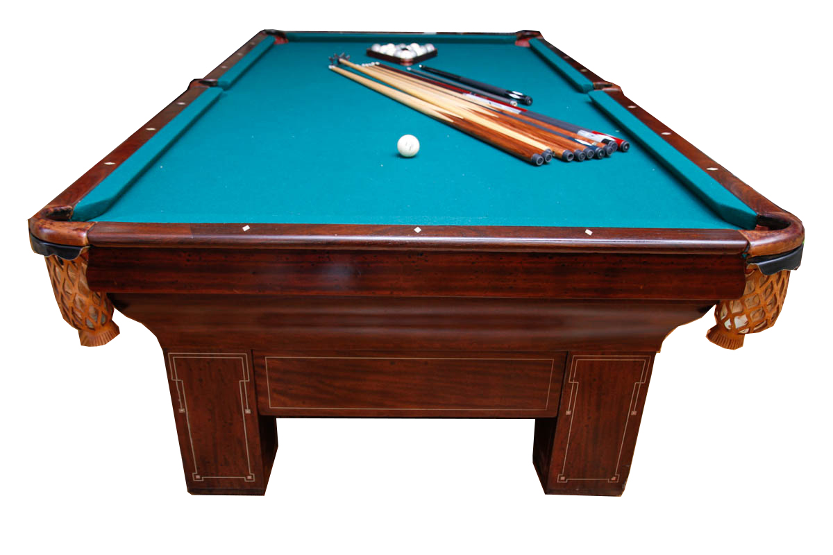 National Billard Mfg. Co. Pool Table and Accessories