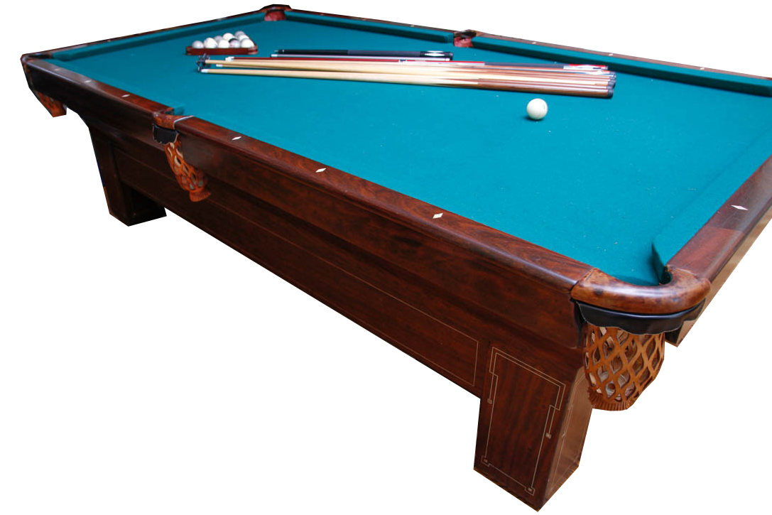 National Billard Mfg. Co. Pool Table and Accessories