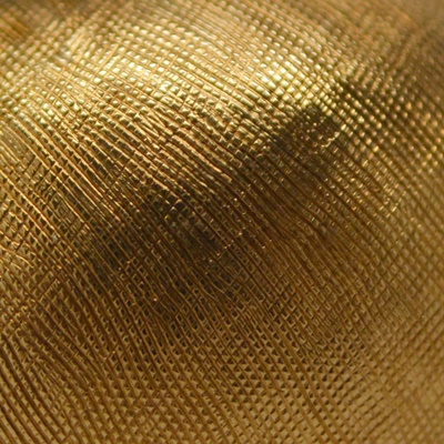 14K Yellow Gold Textured Dome Ring