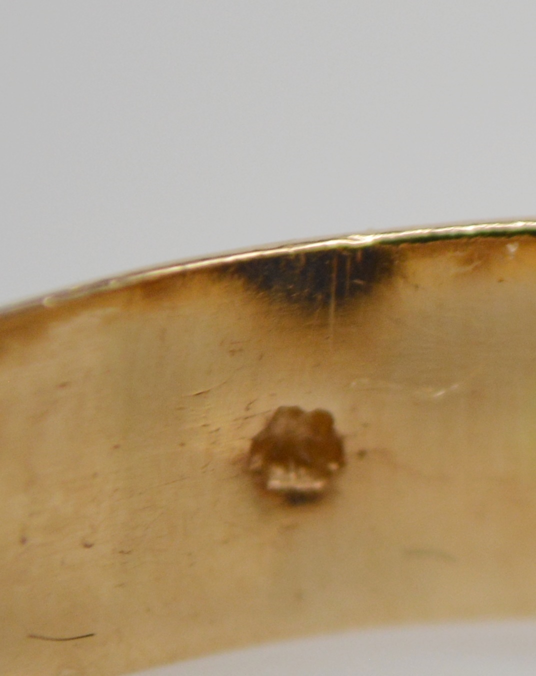 14K Yellow Gold Lapis Lazuli Ring